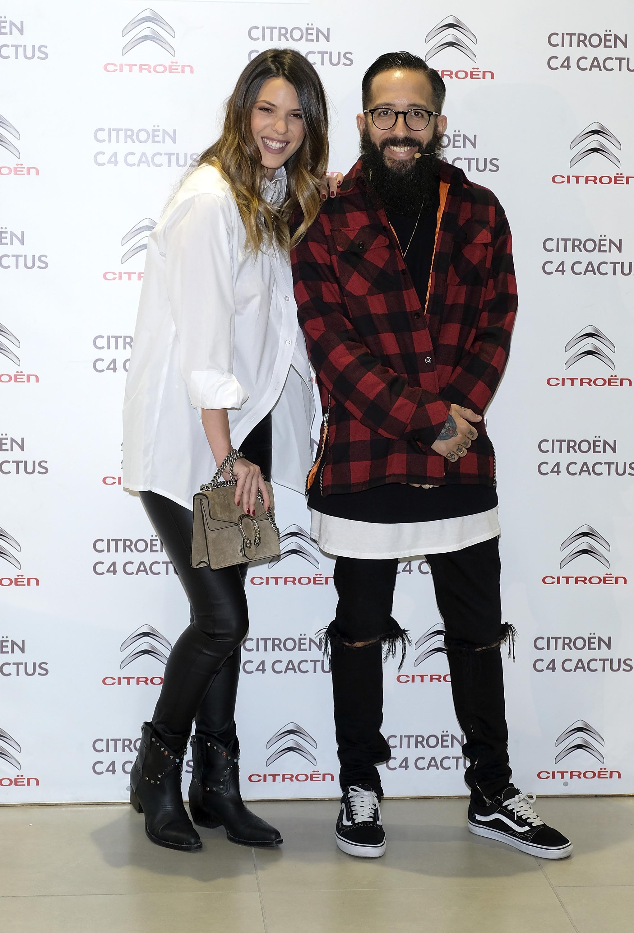 Laura Flores attends the ‘C4 Cactus by Bnomio Tattoo Proyect’ launch