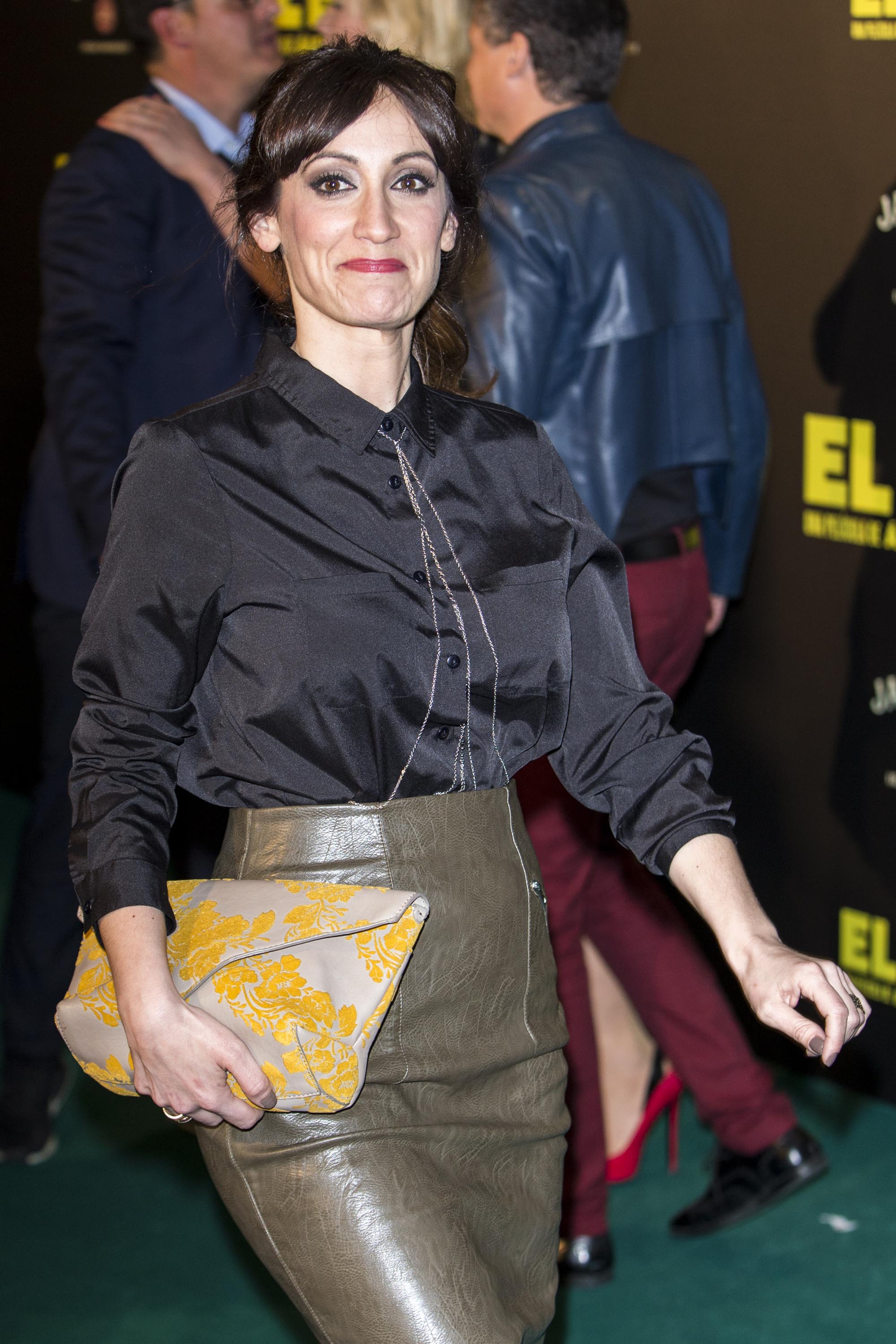 Ana Morgade attends El Bar premiere