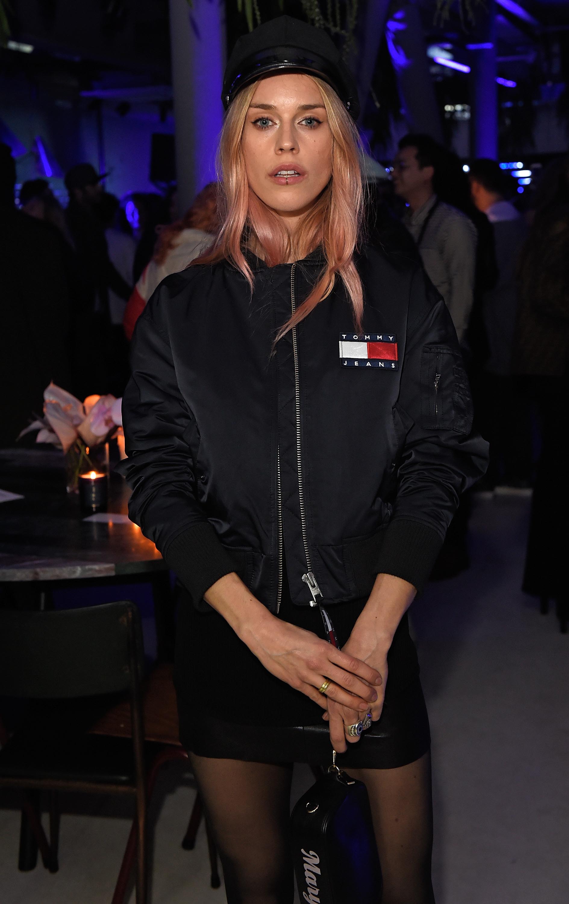 Mary Charteris attends the launch of the JF London x Kyle De’Volle fw 2017 capsule collection