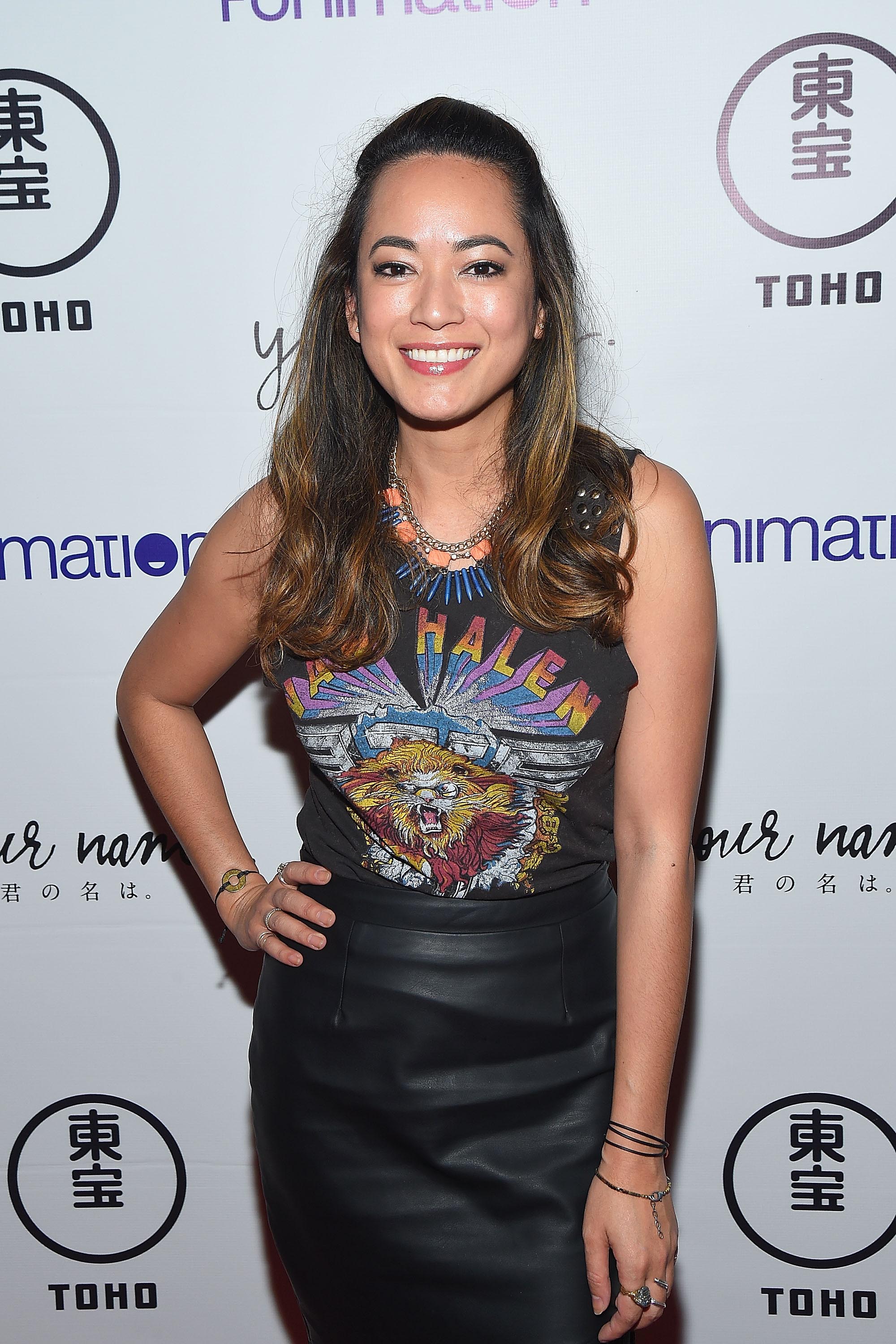 Jennalee Reyes attends Funimation Films presents ‘Your Name.’ Theatrical Premiere