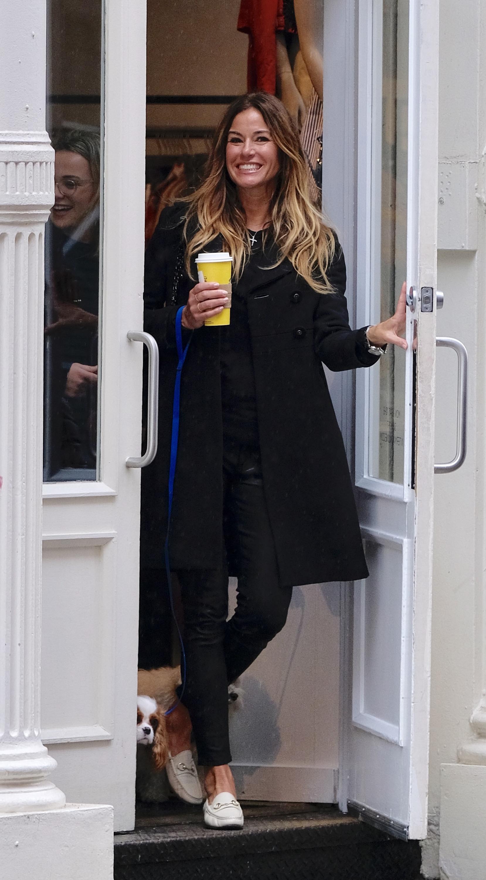 Kelly Bensimon seen out in Soho