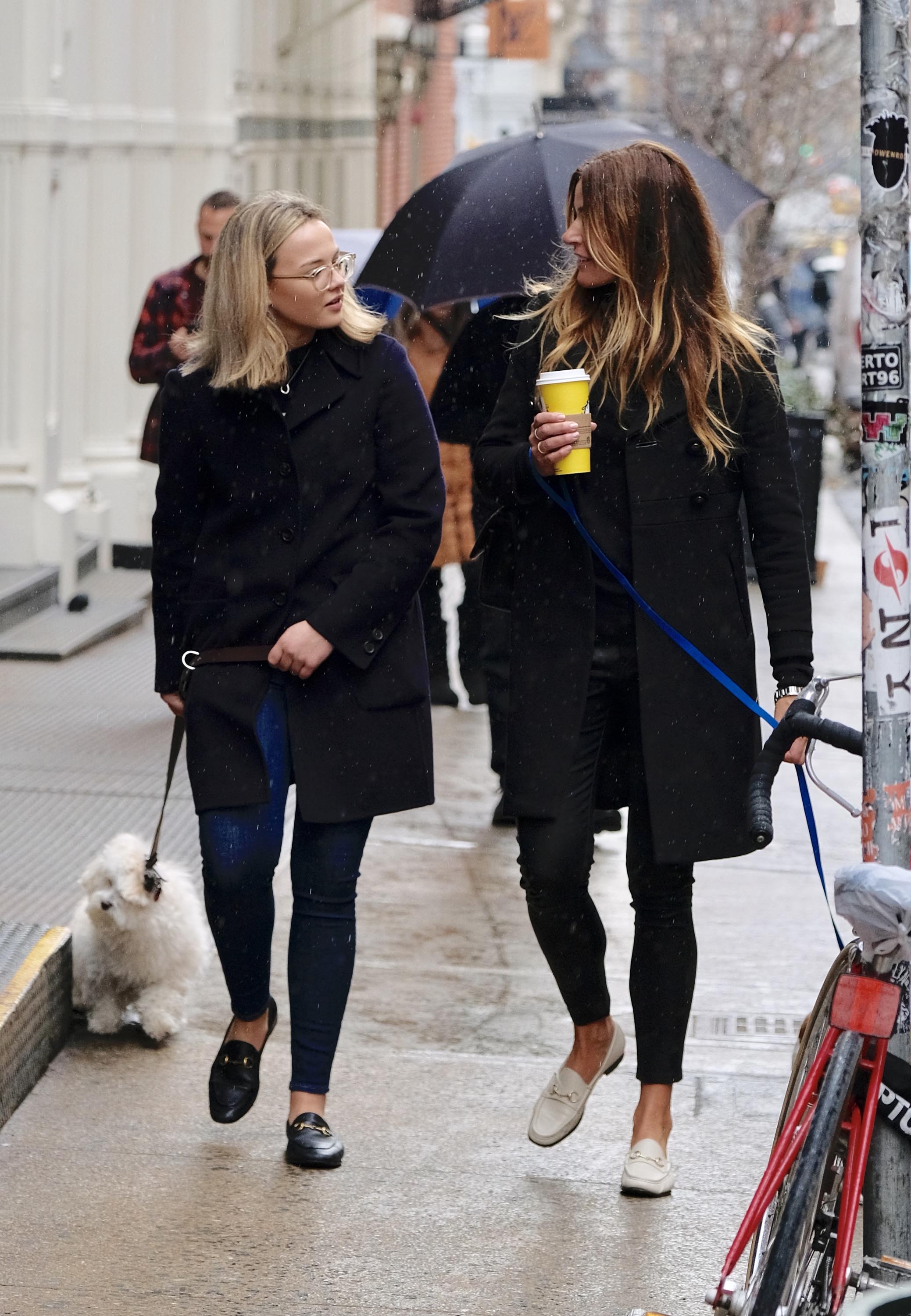 Kelly Bensimon seen out in Soho