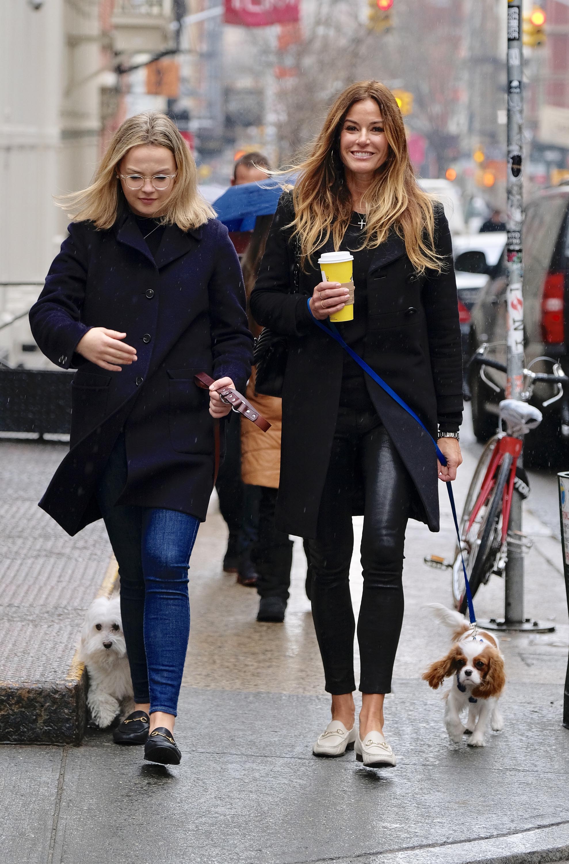 Kelly Bensimon seen out in Soho