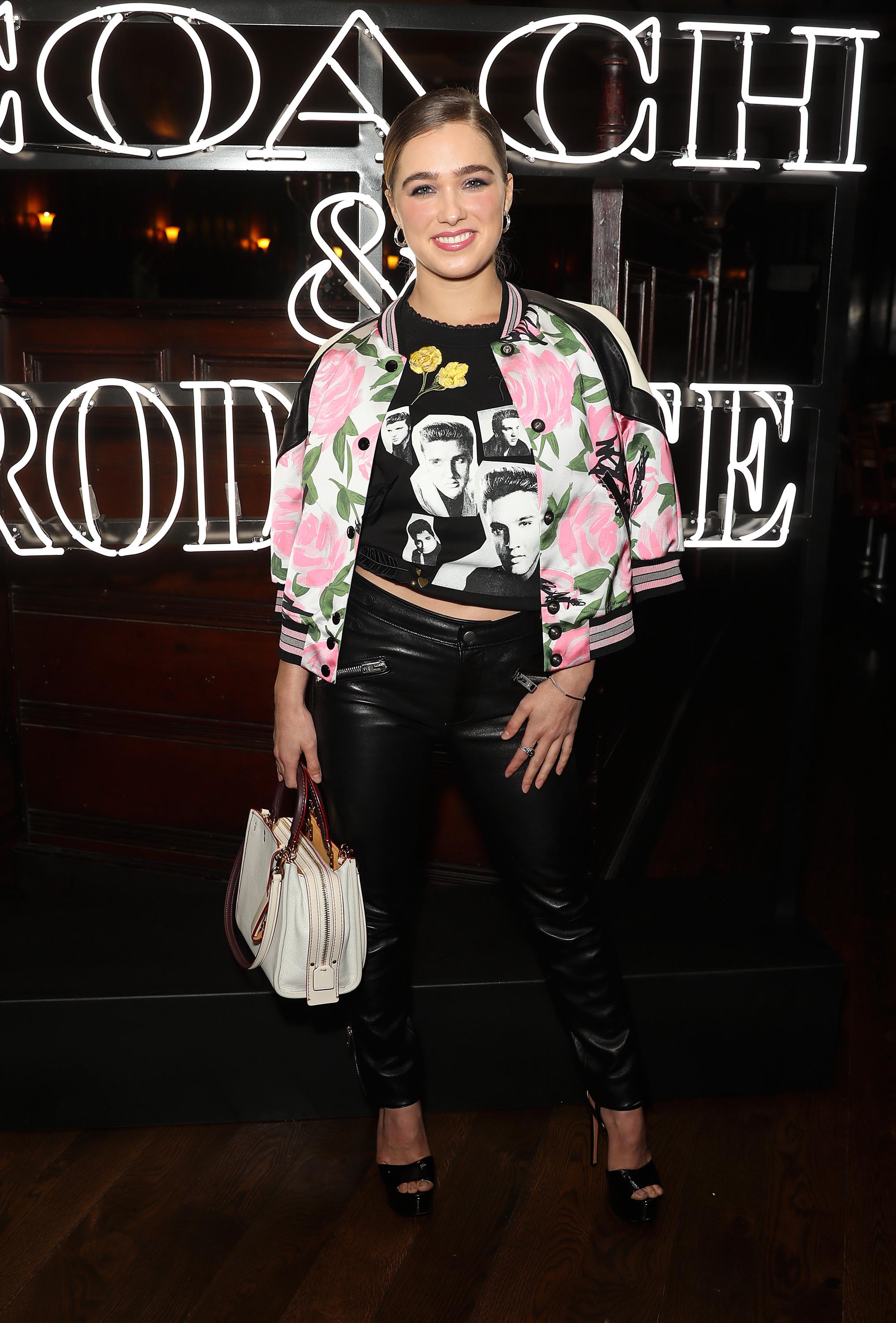 Haley Lu Richardson attends Coach & Rodarte Dinner