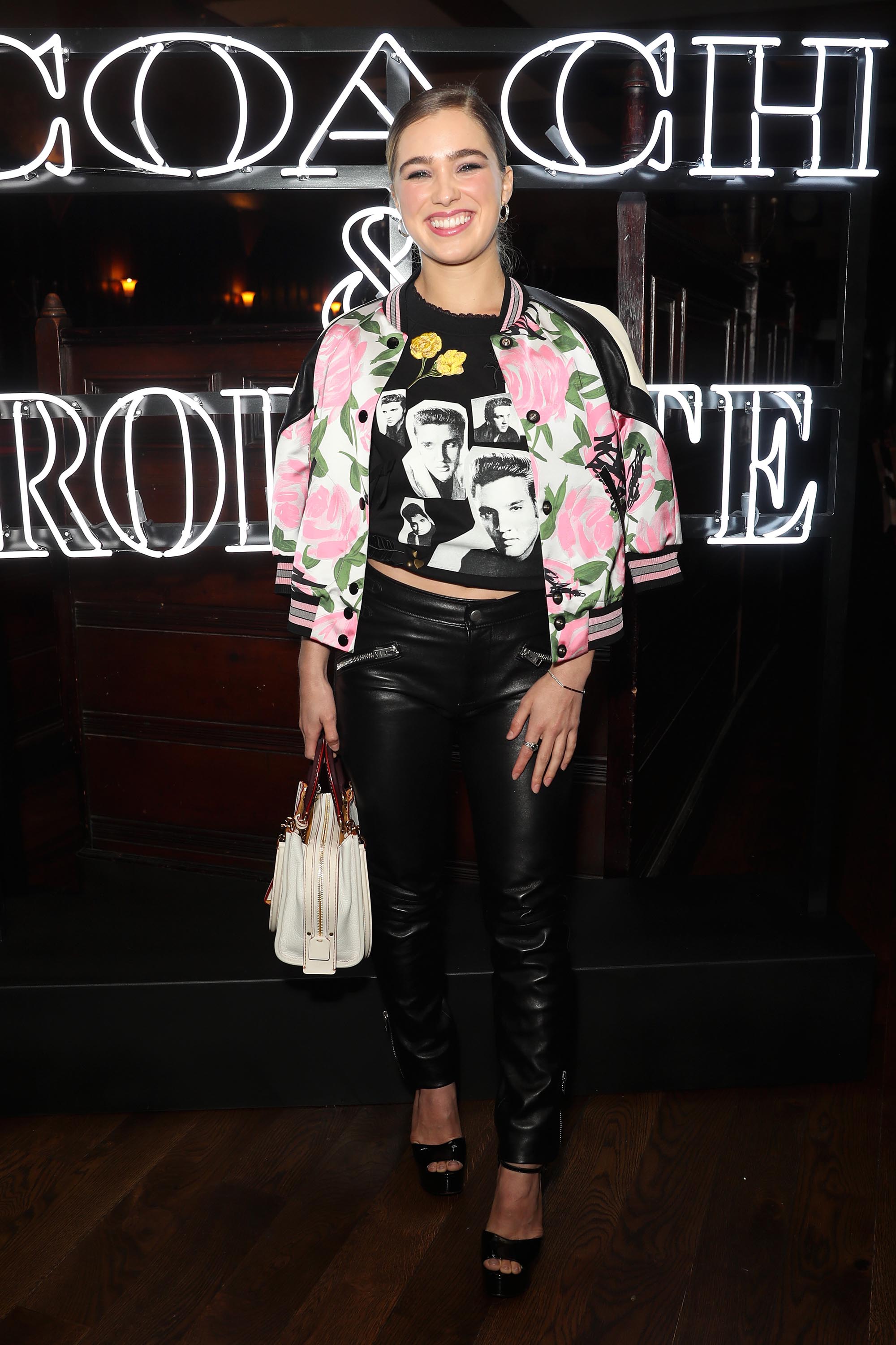 Haley Lu Richardson attends Coach & Rodarte Dinner