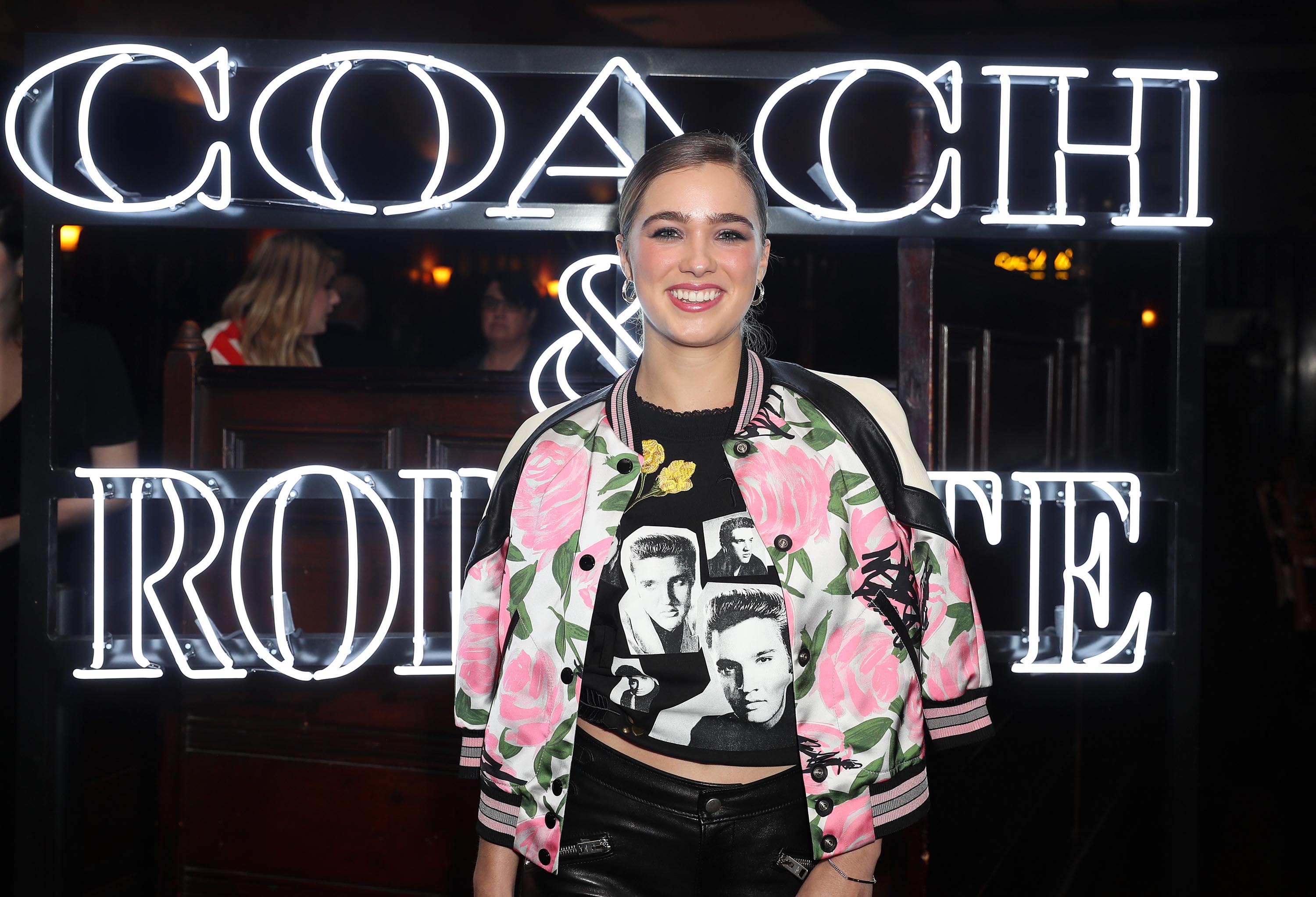 Haley Lu Richardson attends Coach & Rodarte Dinner