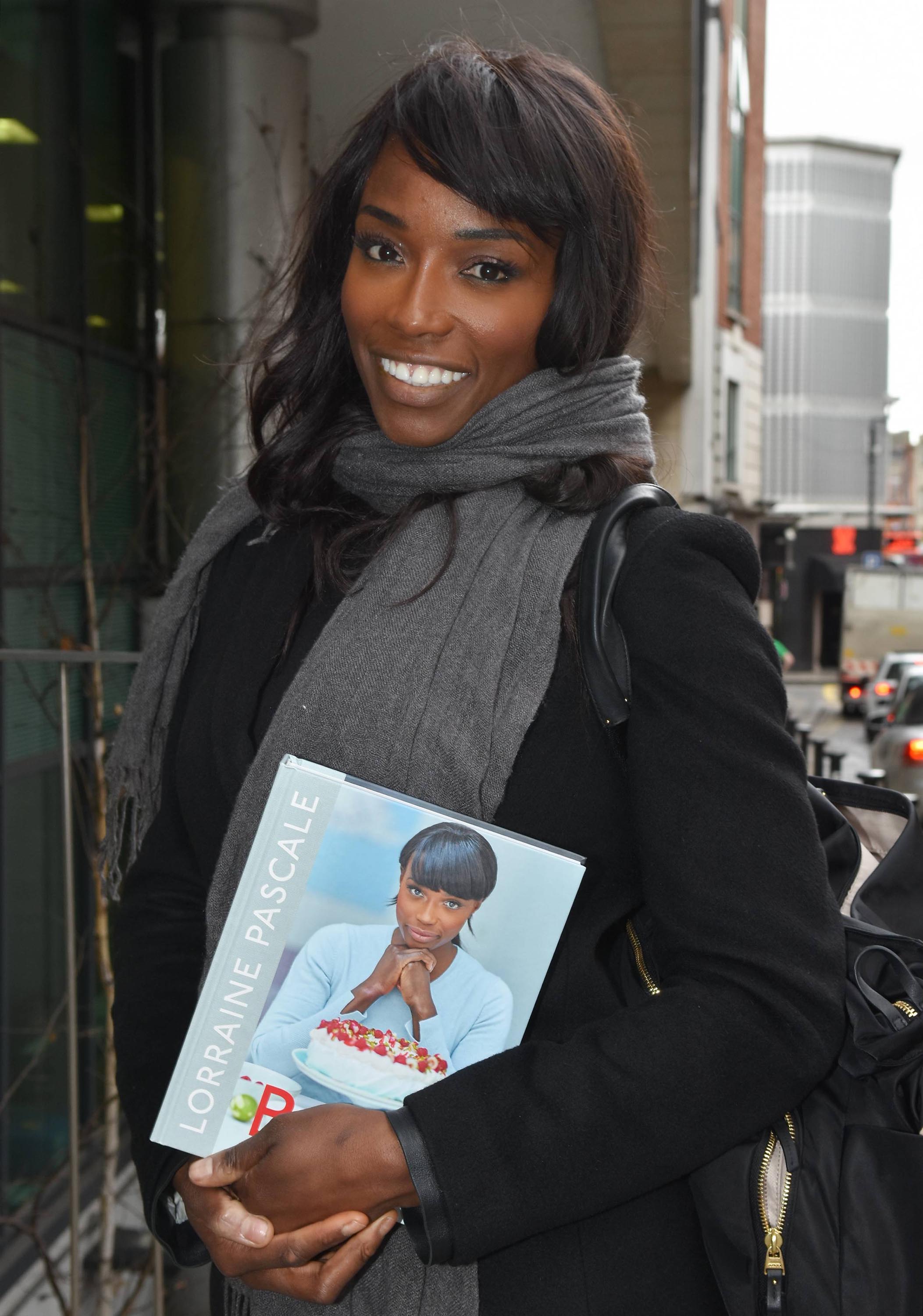 Lorraine Pascale at BBC TV cook Lorraine Pascale