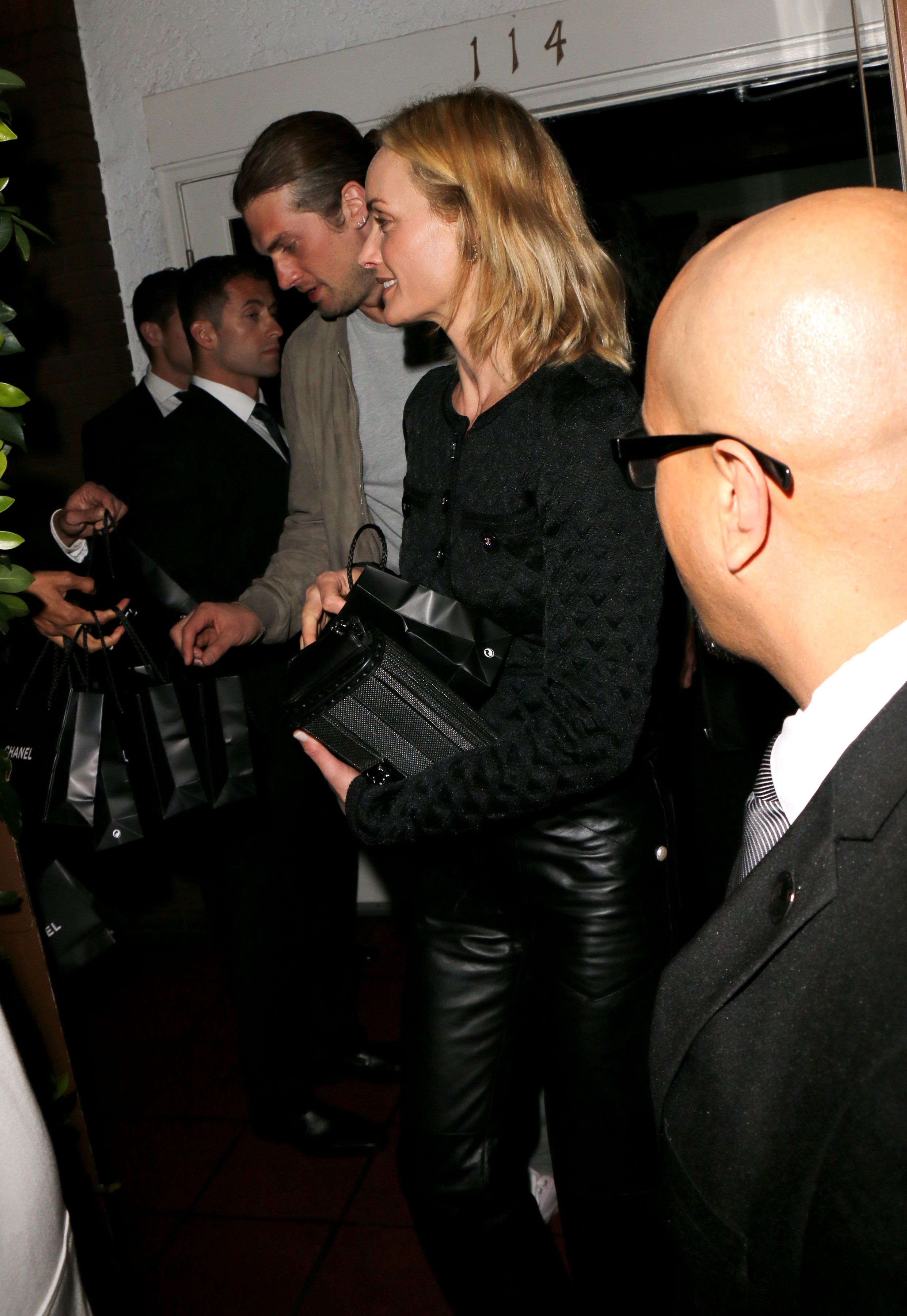 Amber Valletta attends Chanel Dinner