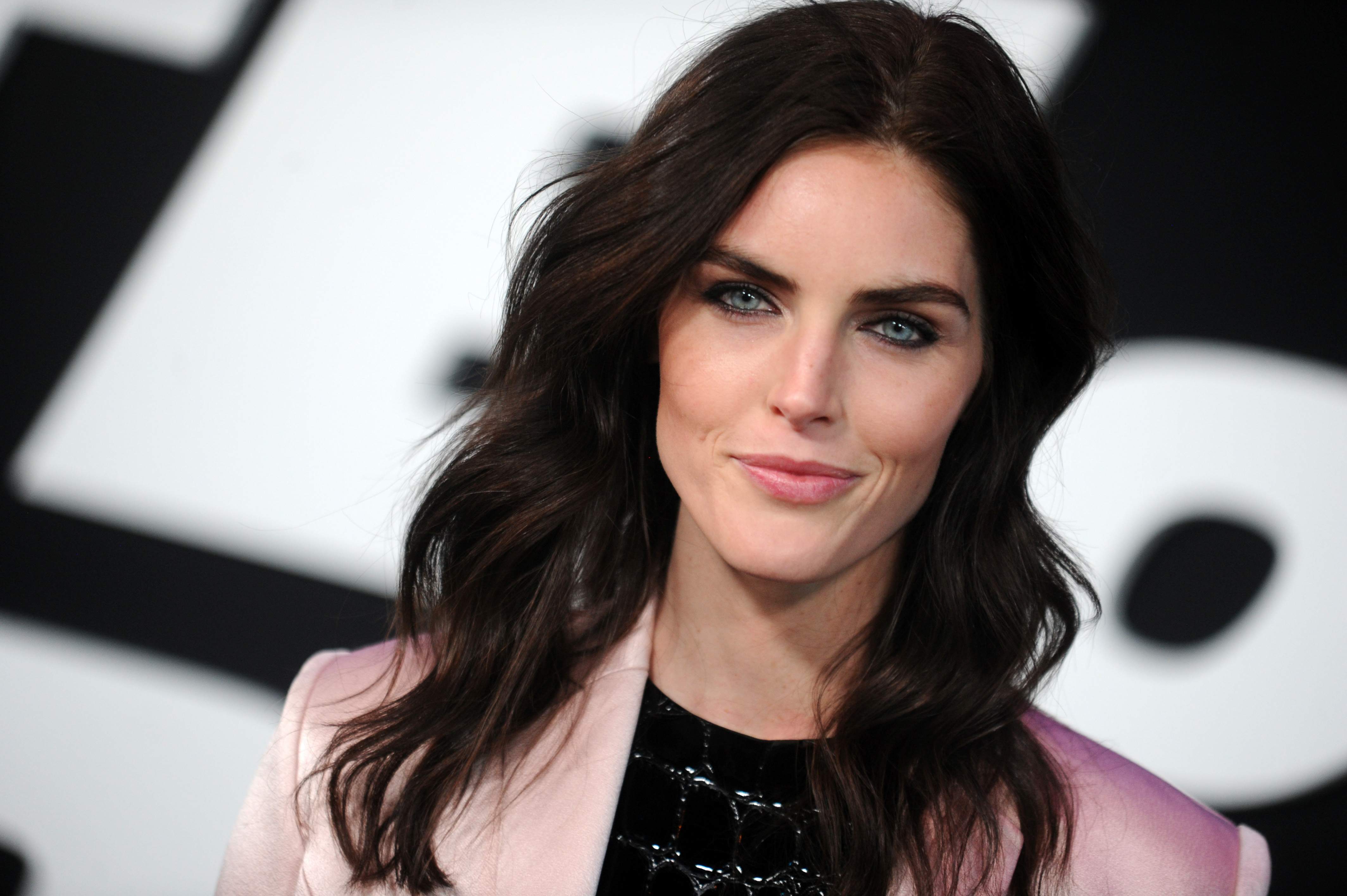 Hilary Rhoda attends The Fate Of The Furious Premiere