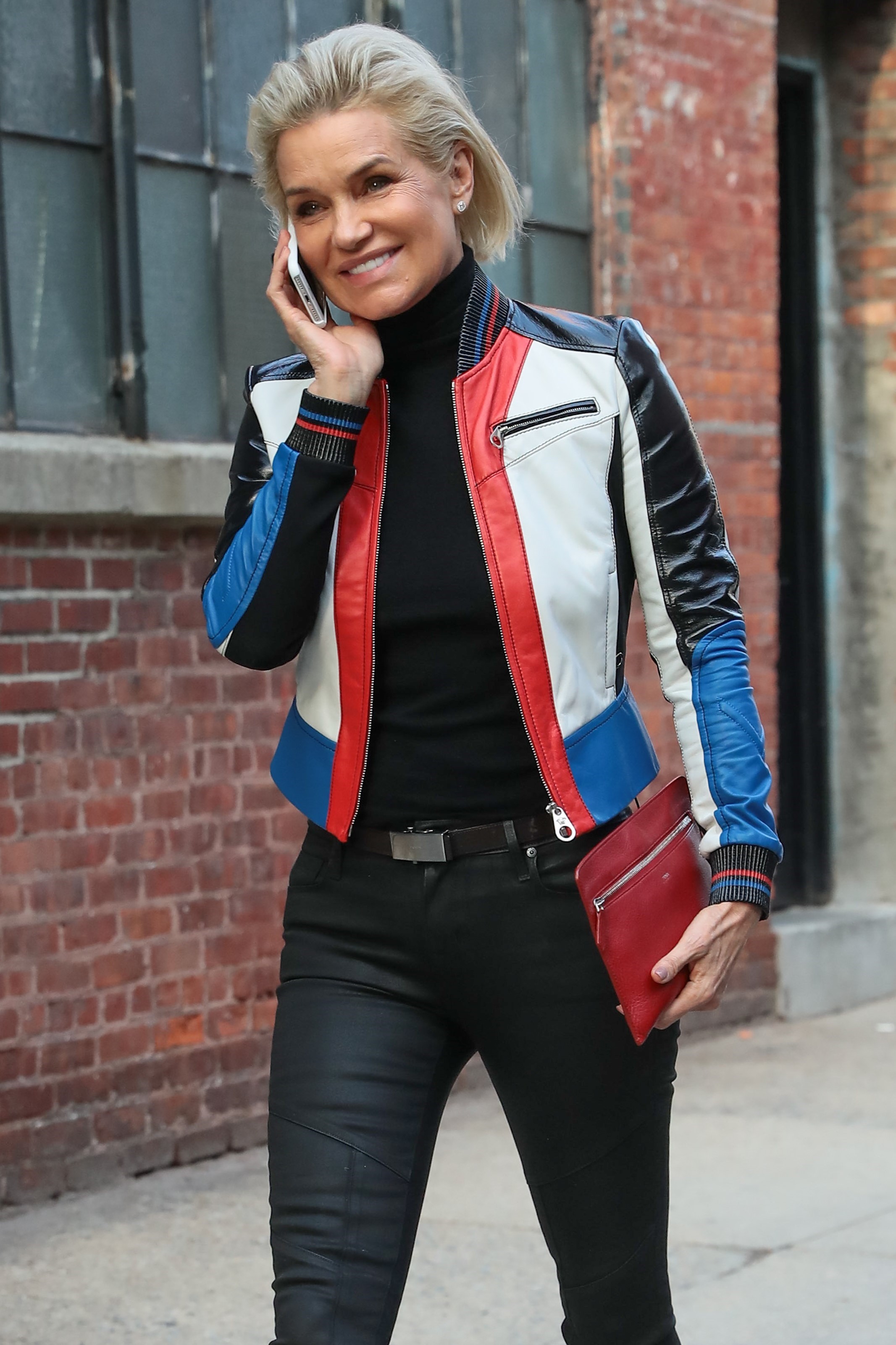Yolanda Hadid out and about in West Village