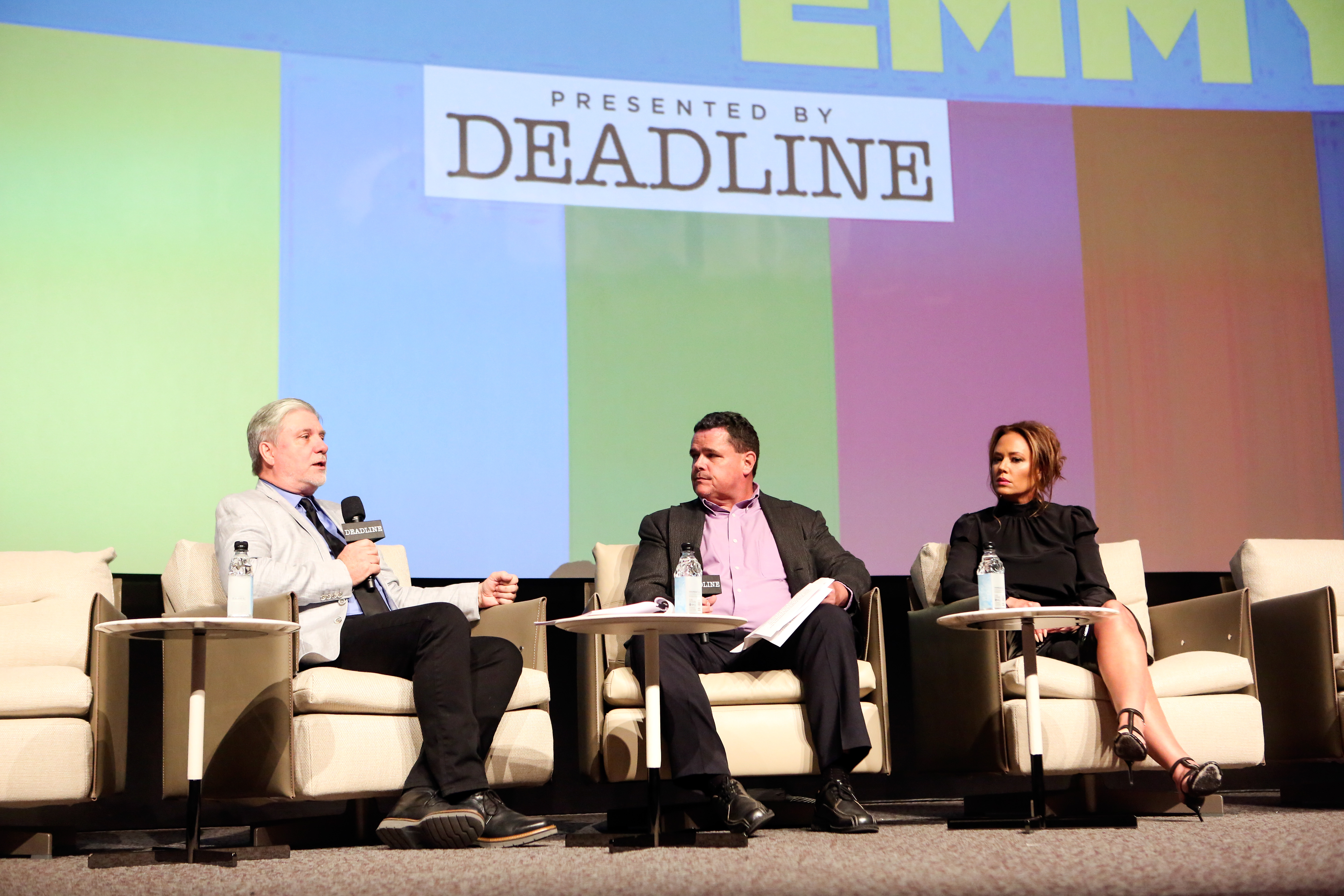 Leah Remini attends The Contenders Emmys