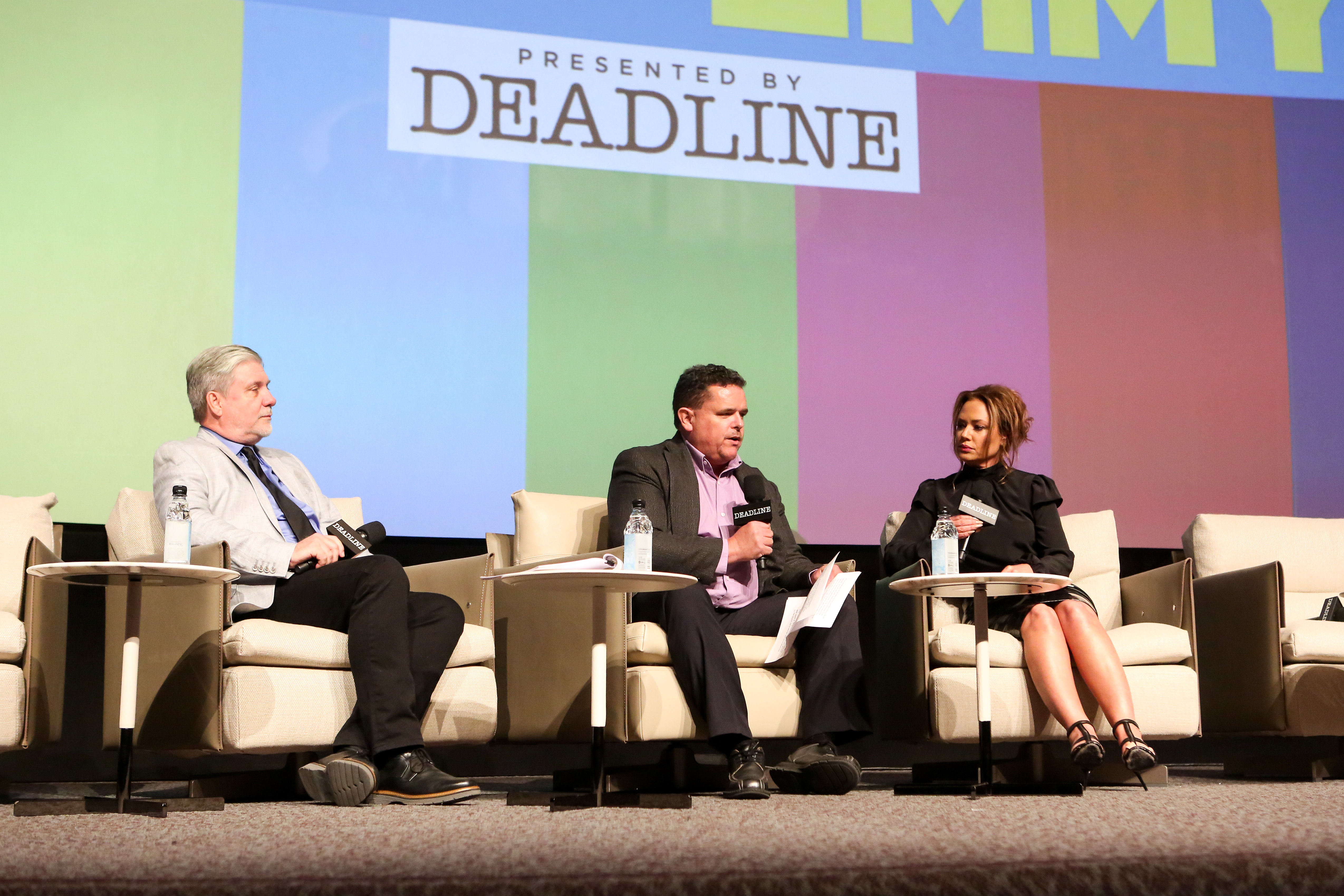 Leah Remini attends The Contenders Emmys