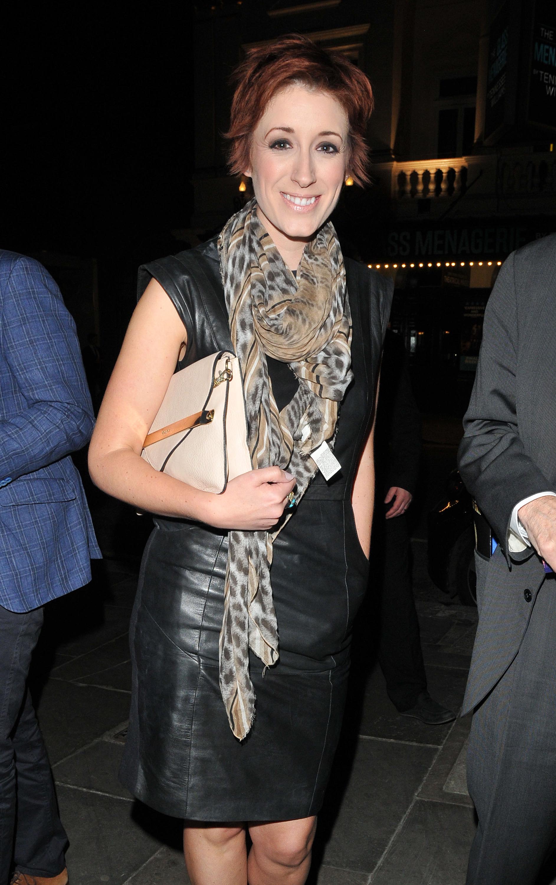 Connie Fisher attends Carousel theatre press night