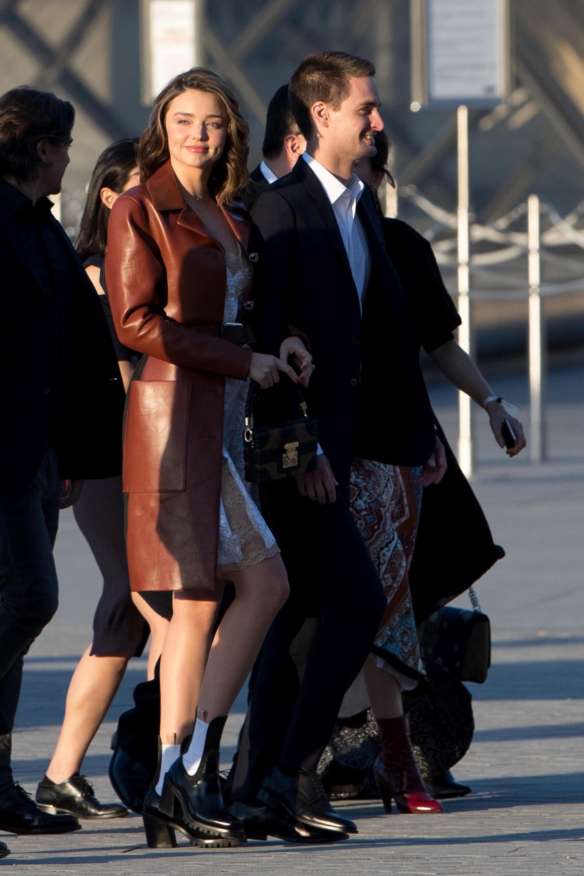 Miranda Kerr attends Louis Vuitton Dinner Party