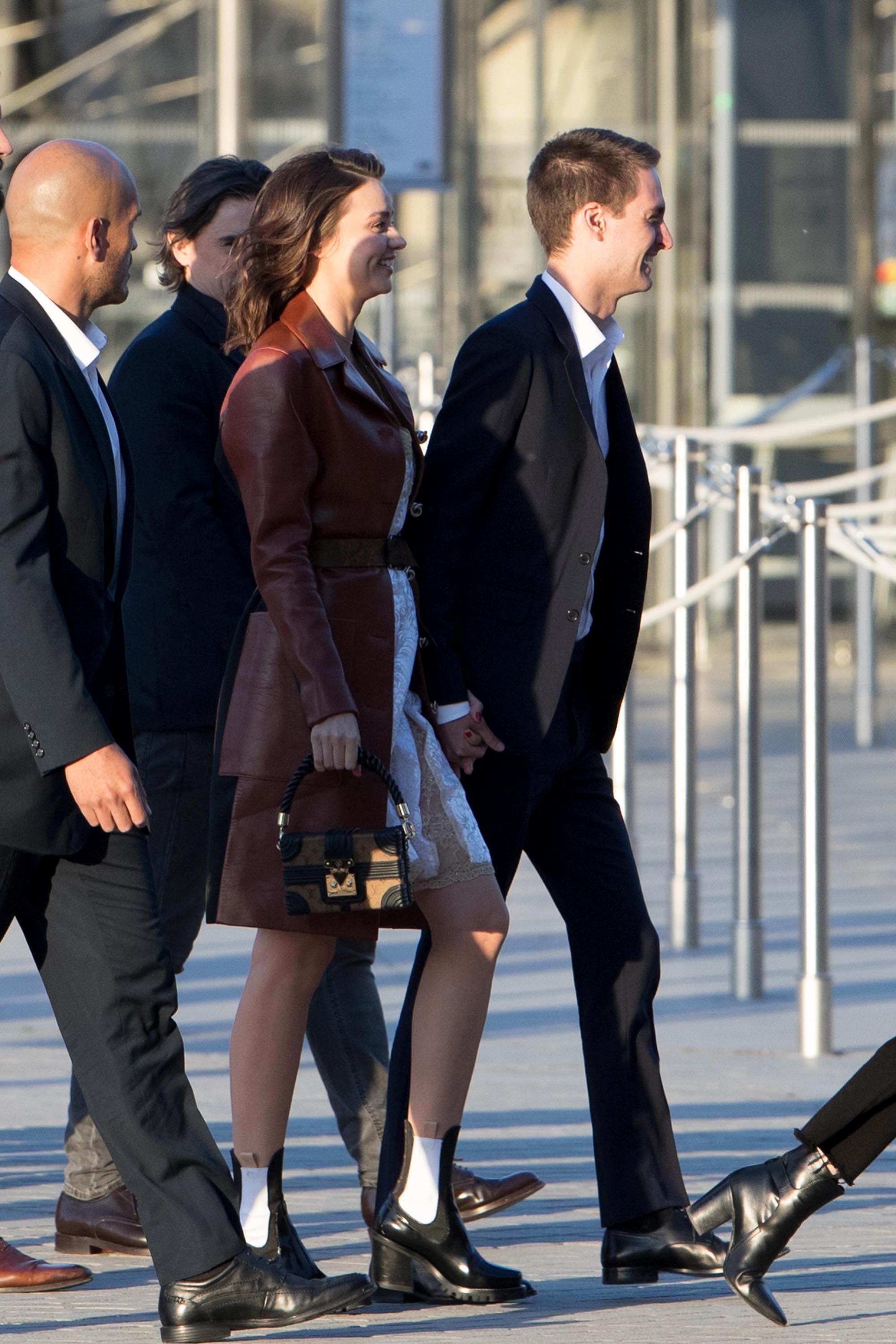 Miranda Kerr attends Louis Vuitton Dinner Party