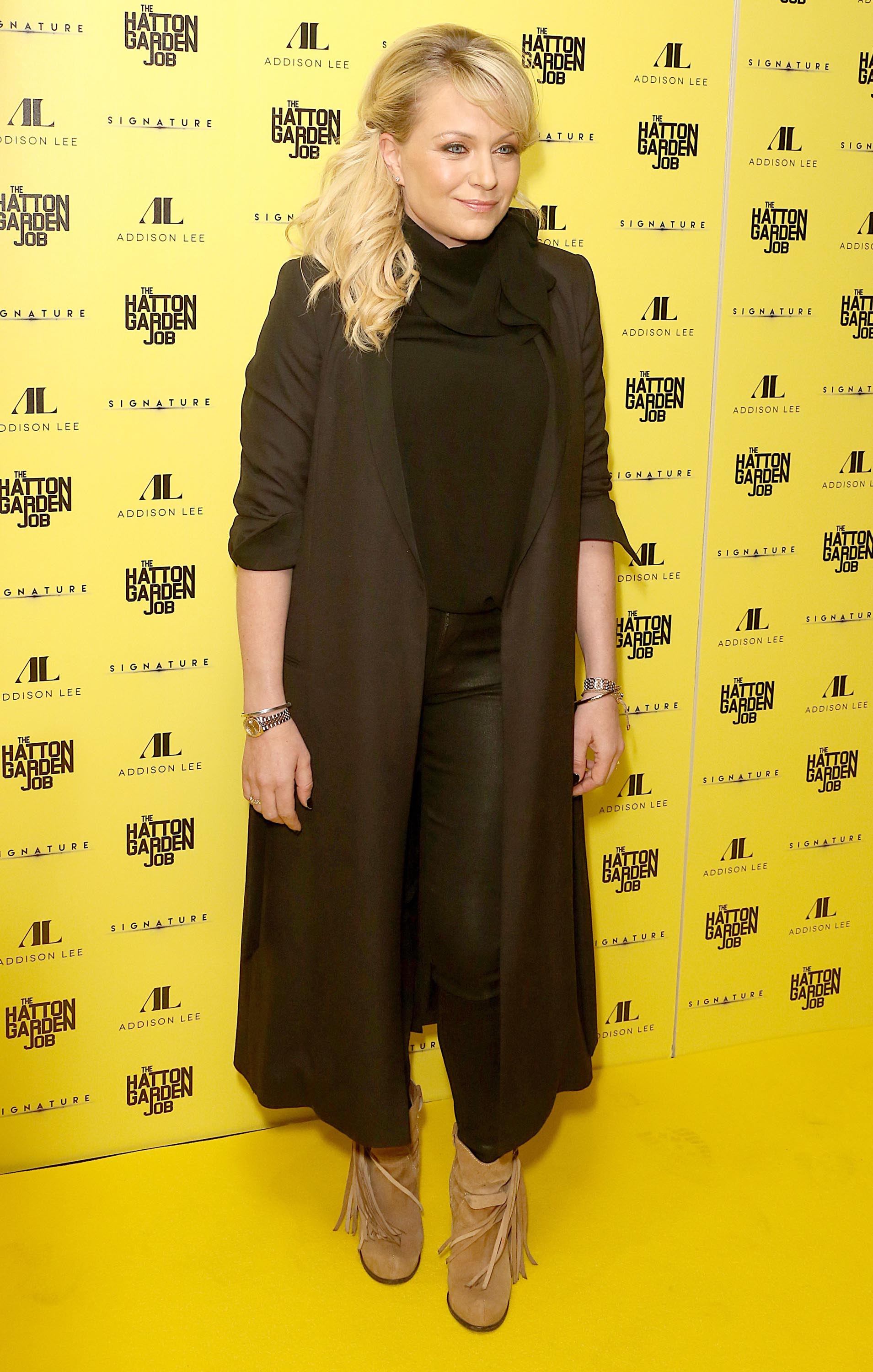 Rita Simons attends The Hatton Garden Job Premiere