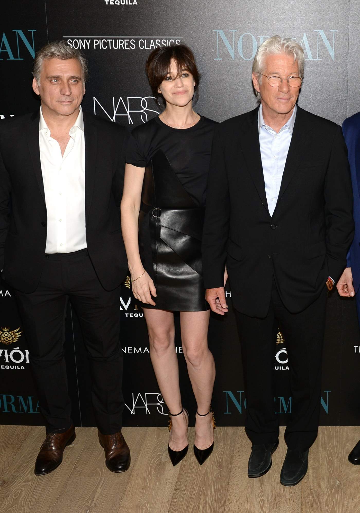 Charlotte Gainsbourg attends the premiere of Norman