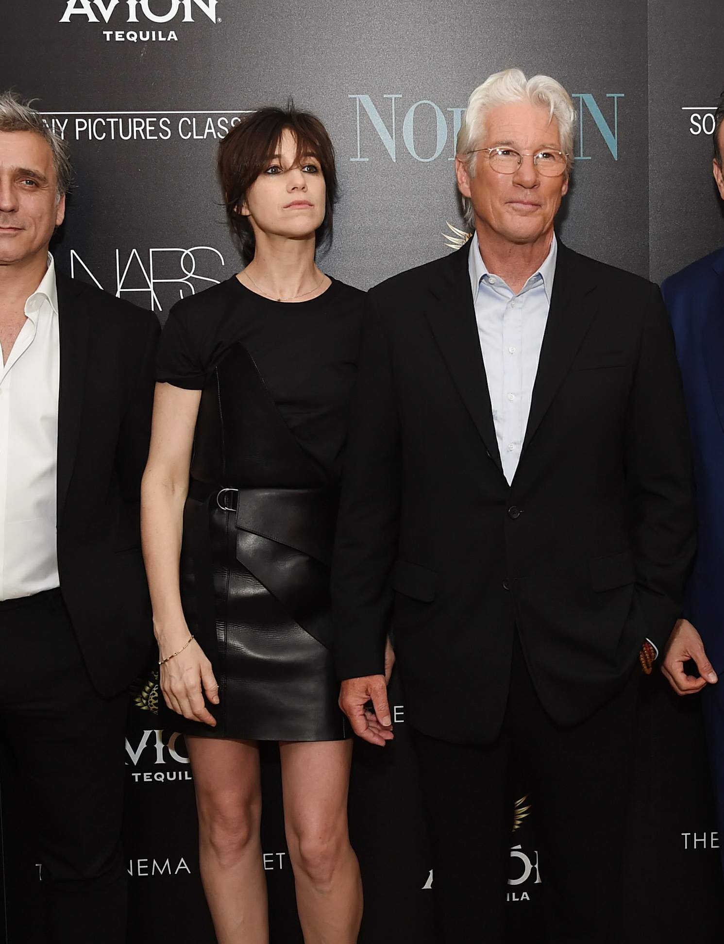Charlotte Gainsbourg attends the premiere of Norman
