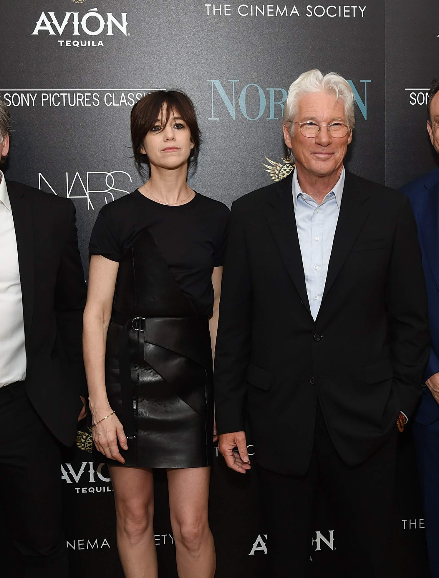 Charlotte Gainsbourg attends the premiere of Norman