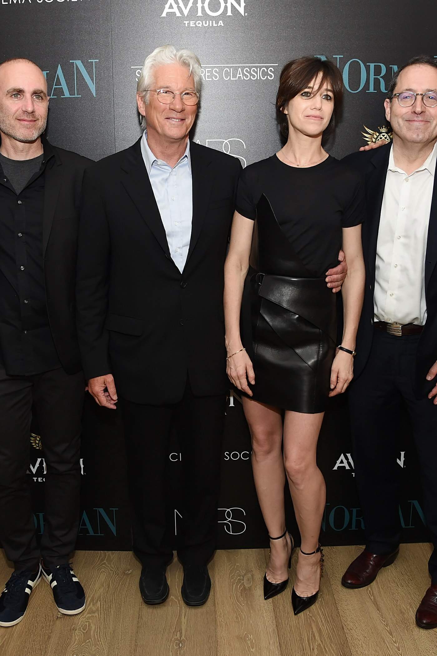 Charlotte Gainsbourg attends the premiere of Norman