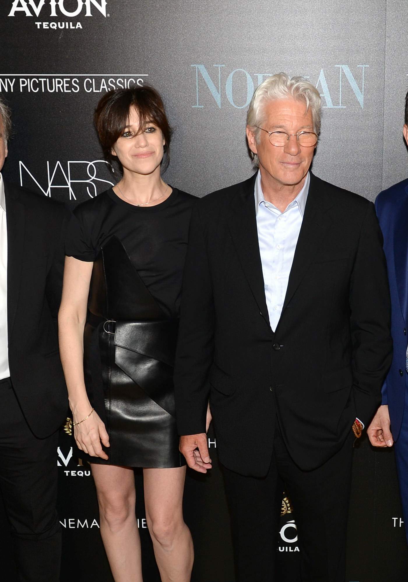 Charlotte Gainsbourg attends the premiere of Norman