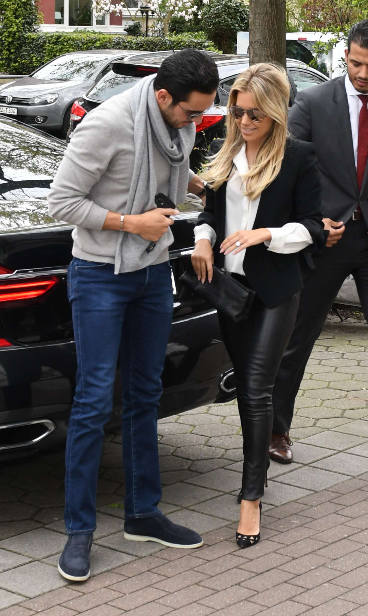 Sylvie Meis seen out in Hamburg