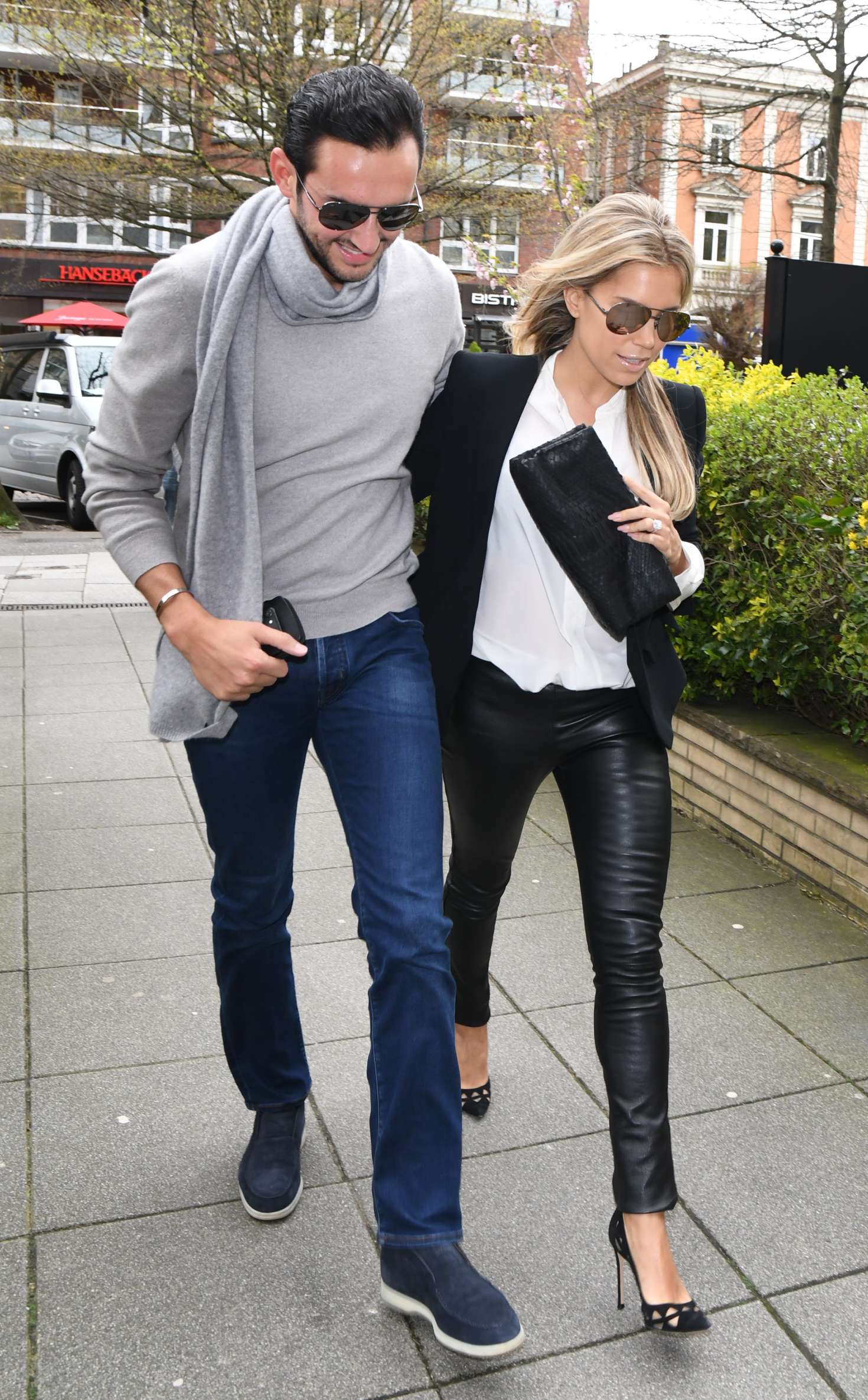 Sylvie Meis seen out in Hamburg