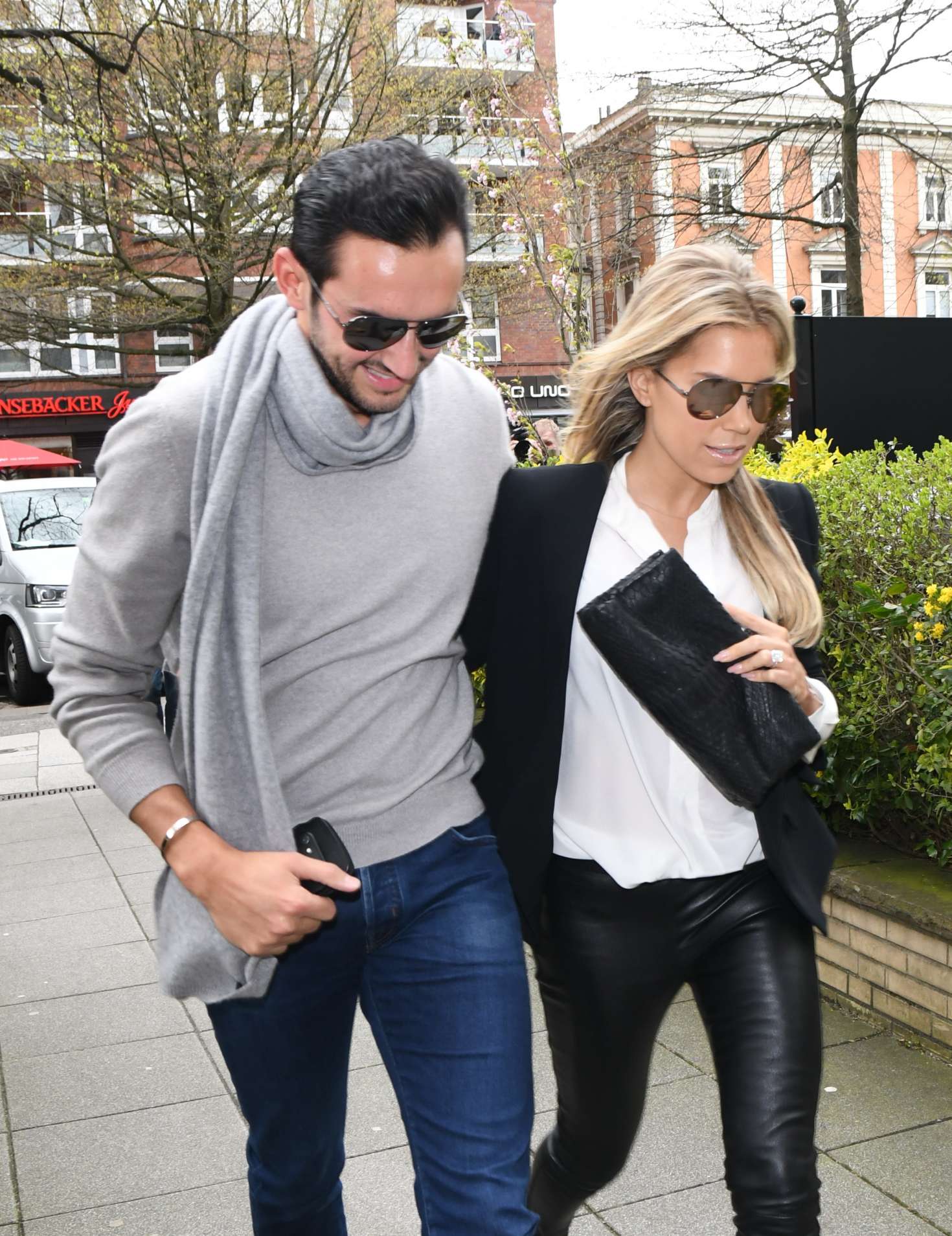 Sylvie Meis seen out in Hamburg