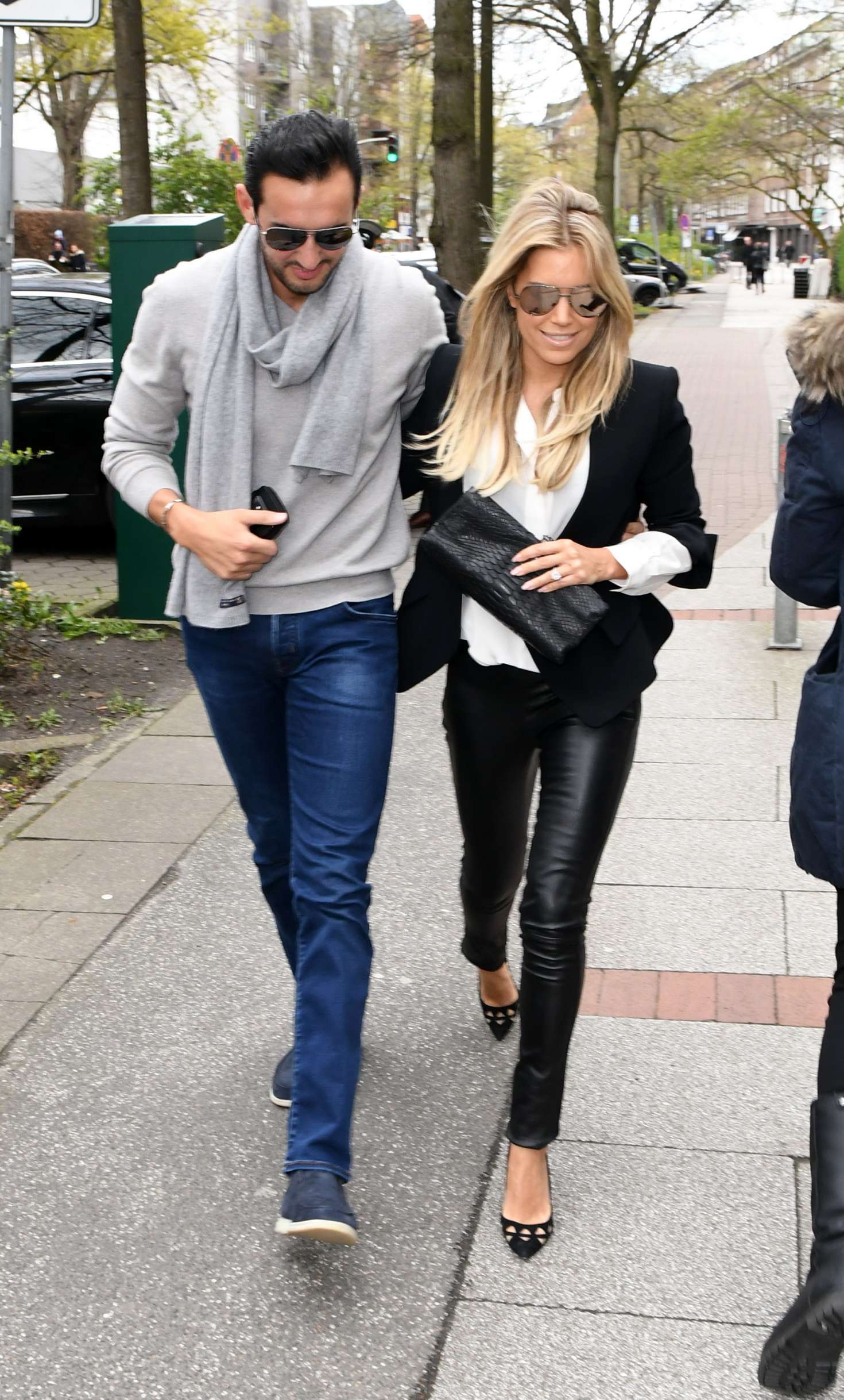 Sylvie Meis seen out in Hamburg