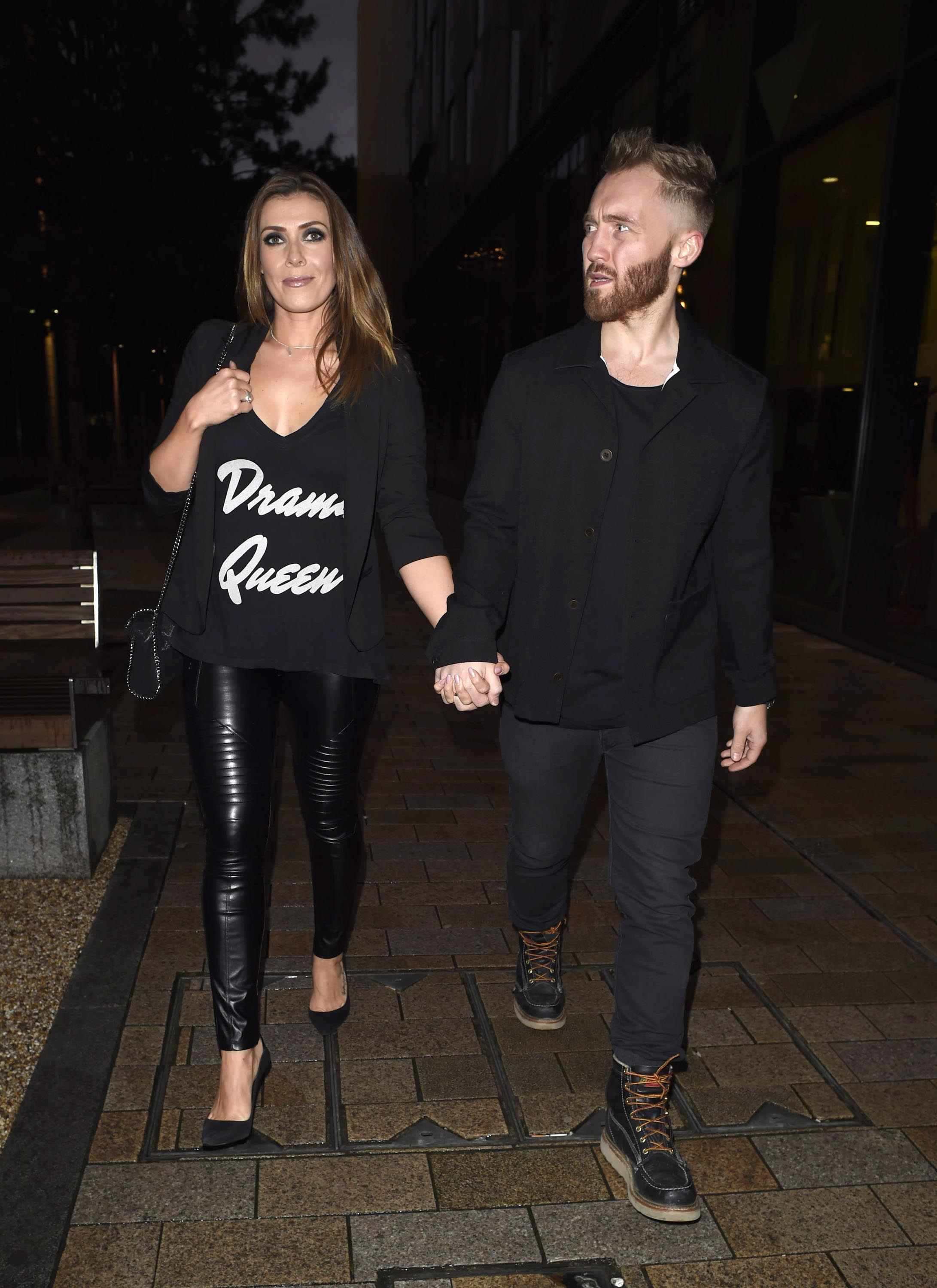 Kym Marsh at Laundrette Restaurant