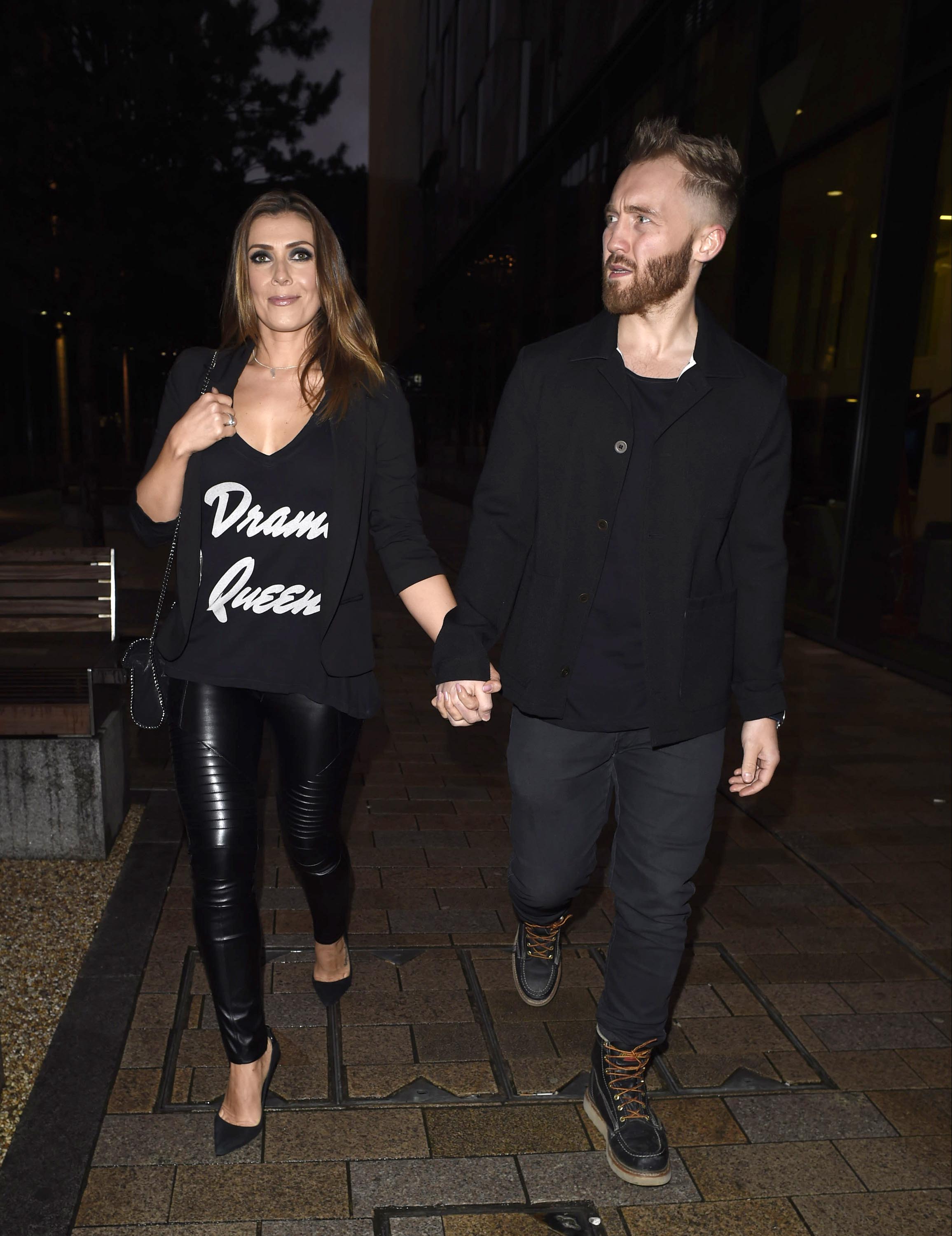 Kym Marsh at Laundrette Restaurant