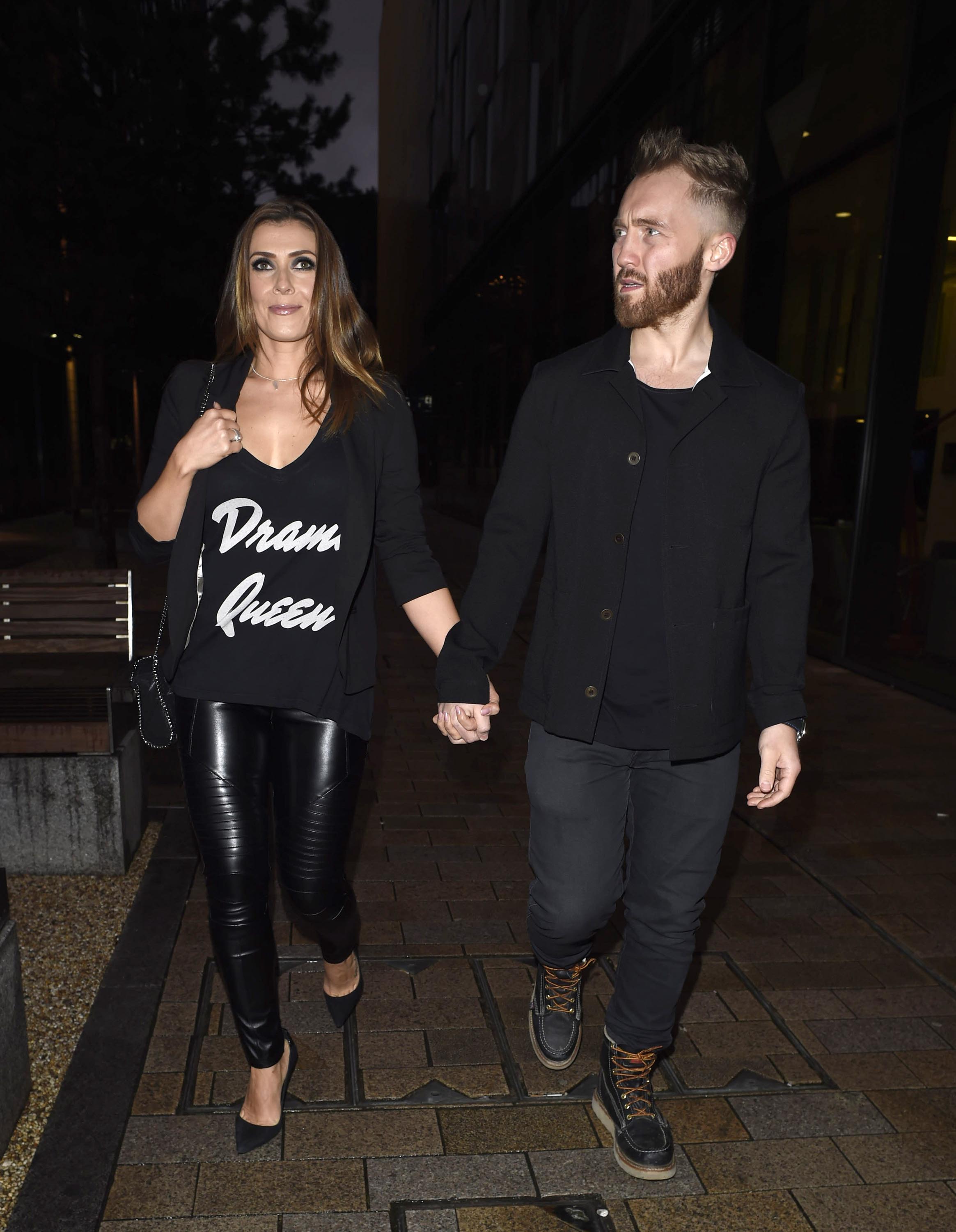 Kym Marsh at Laundrette Restaurant