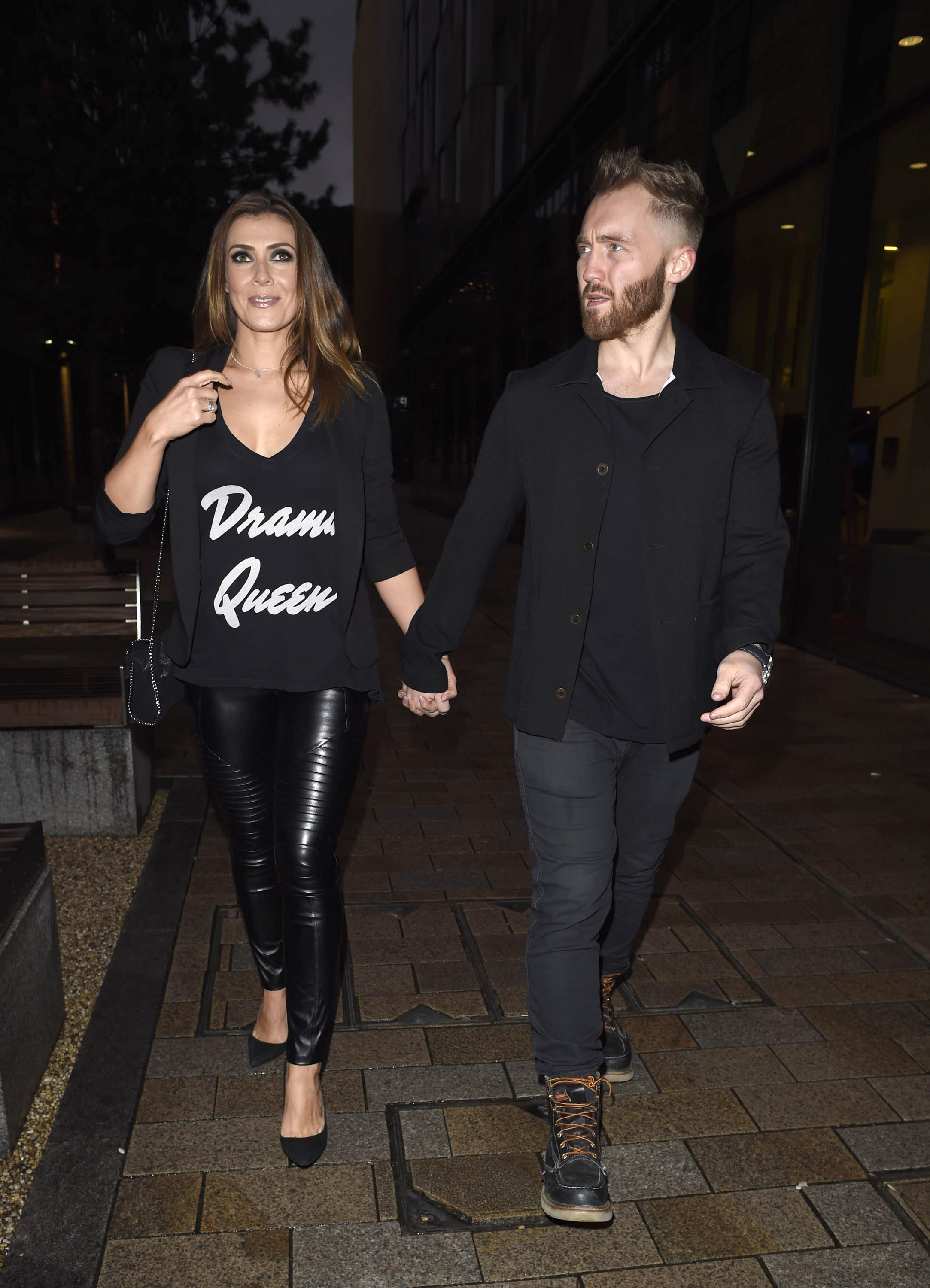 Kym Marsh at Laundrette Restaurant