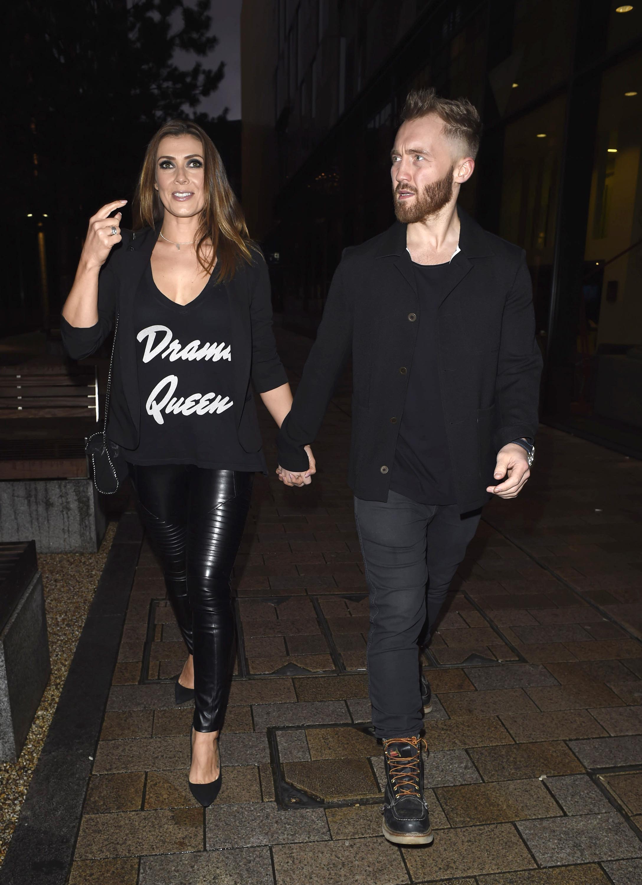 Kym Marsh at Laundrette Restaurant