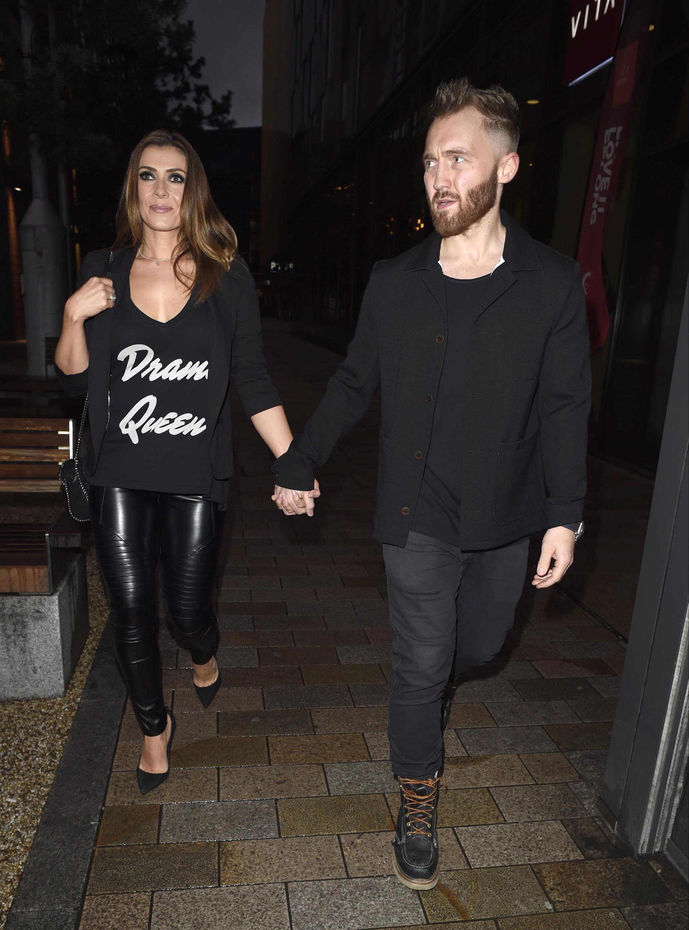 Kym Marsh at Laundrette Restaurant