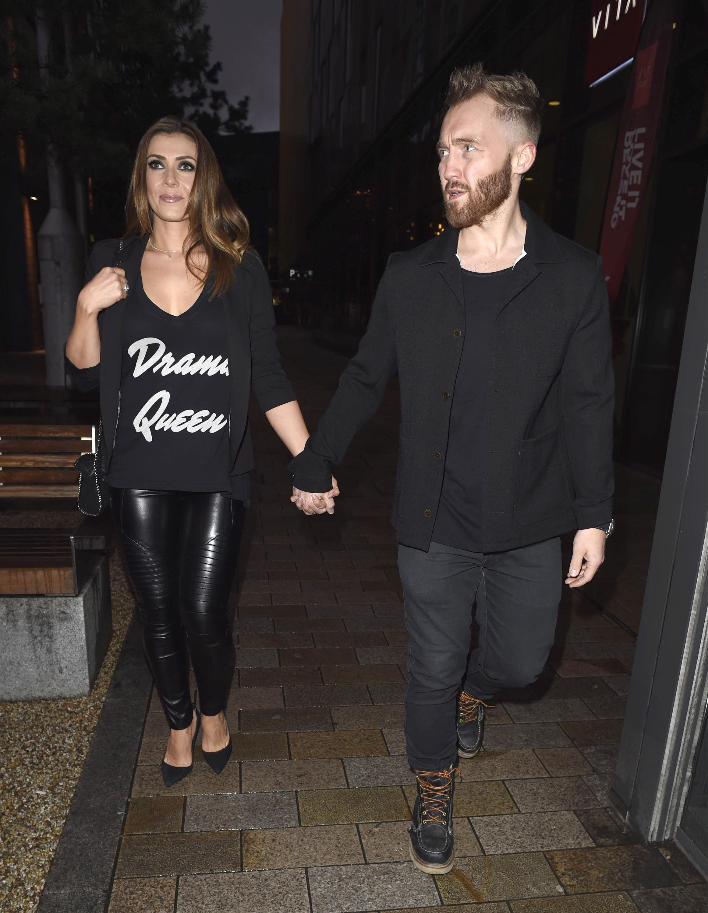 Kym Marsh at Laundrette Restaurant