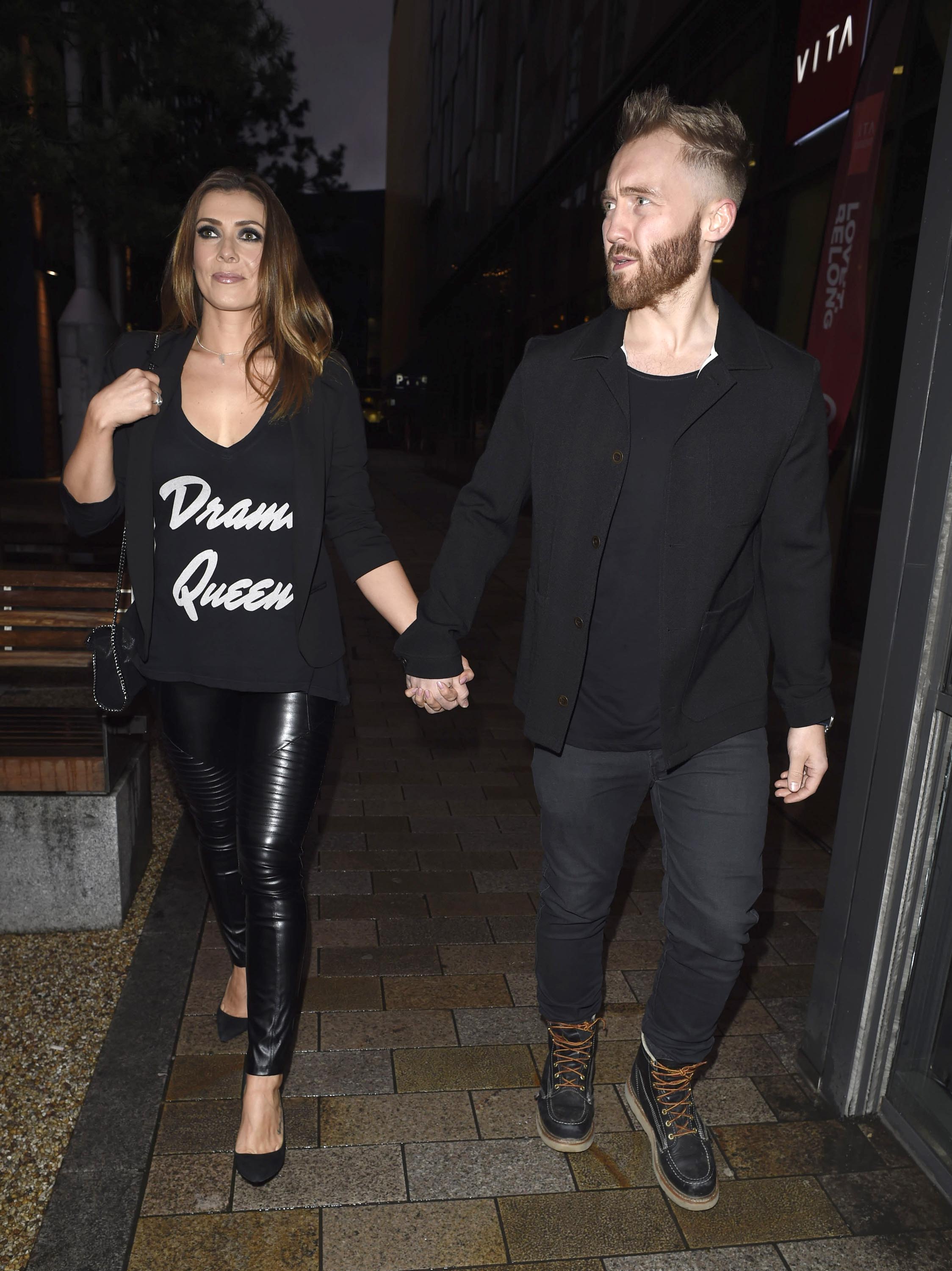 Kym Marsh at Laundrette Restaurant