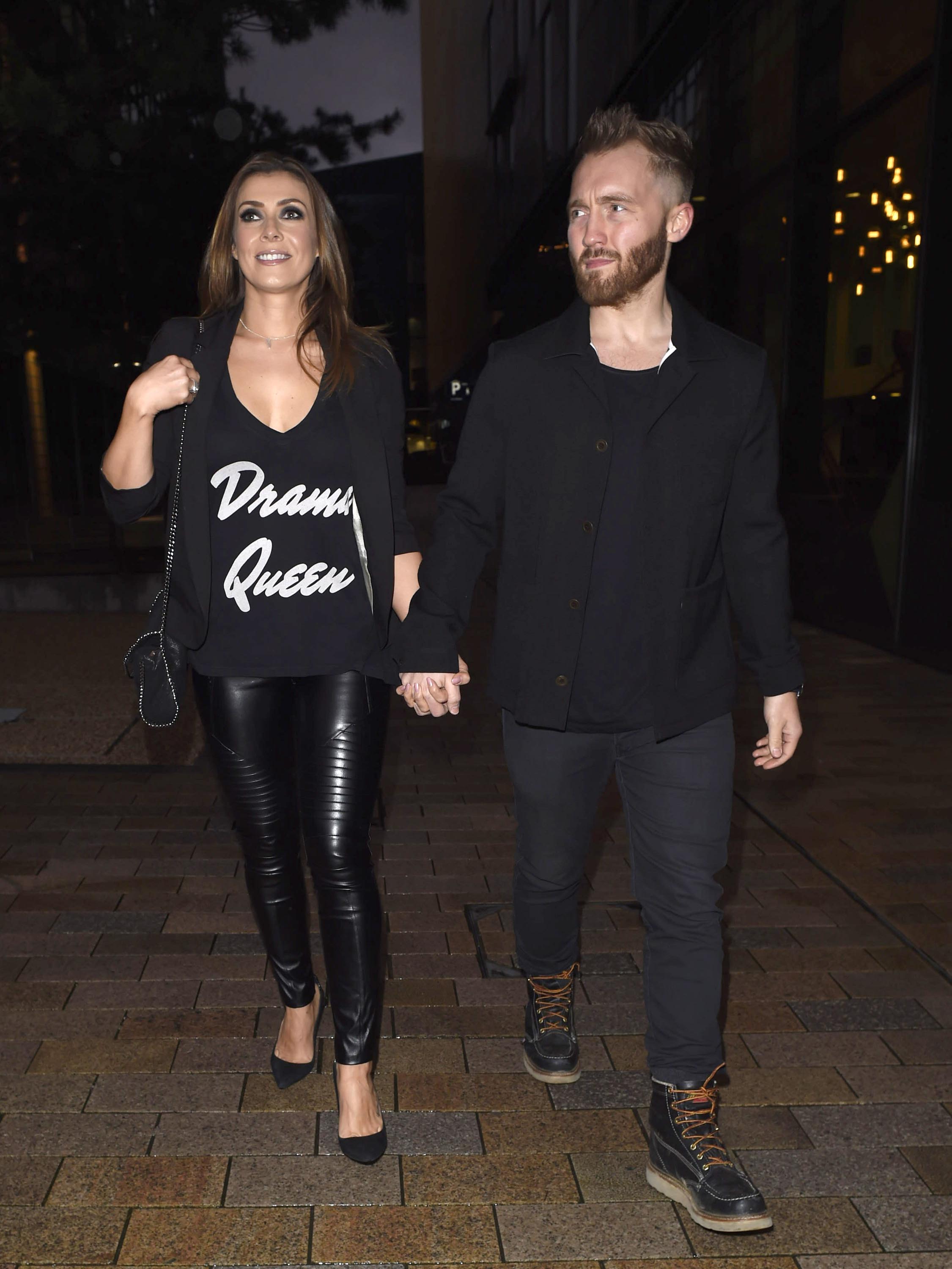 Kym Marsh at Laundrette Restaurant