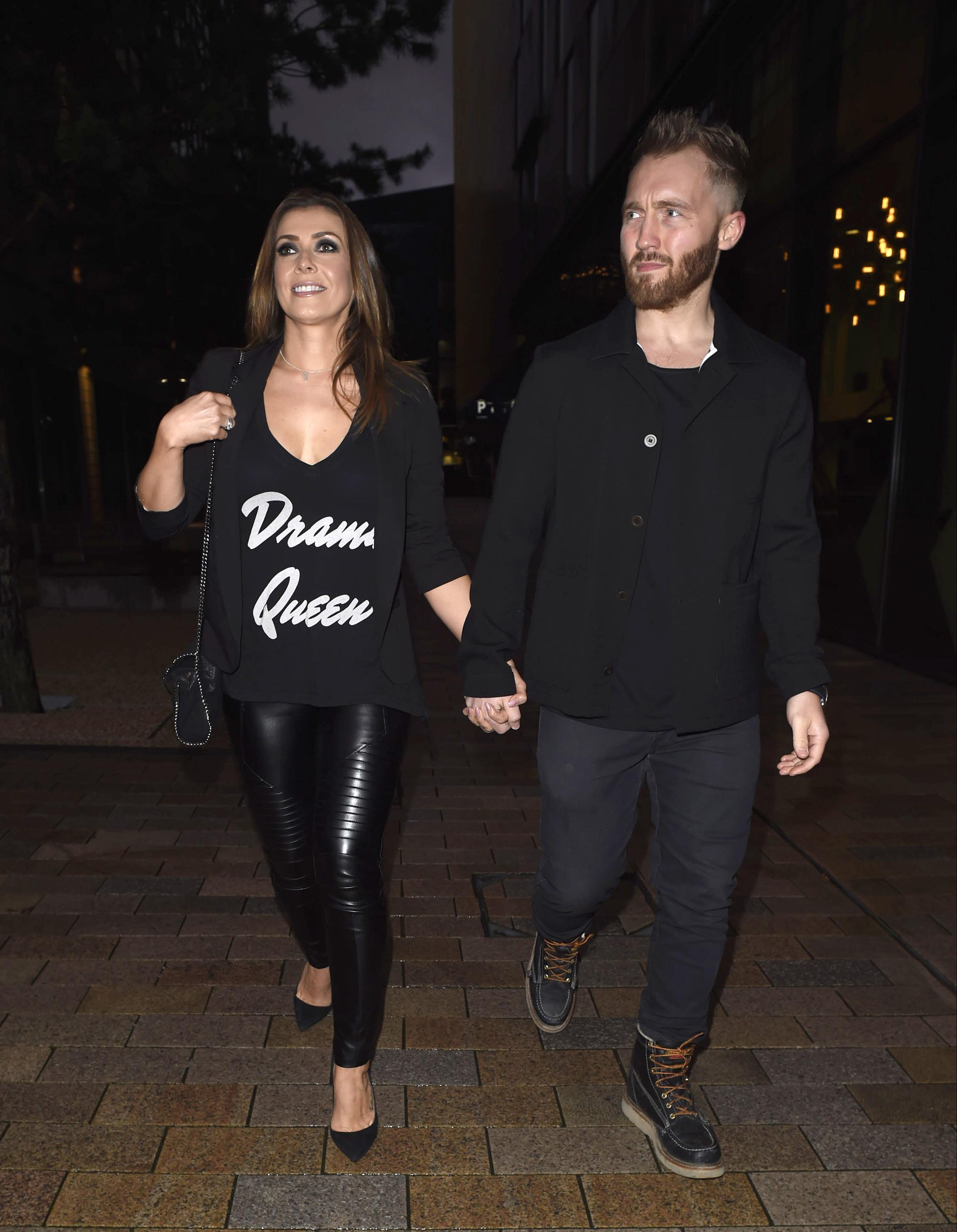 Kym Marsh at Laundrette Restaurant