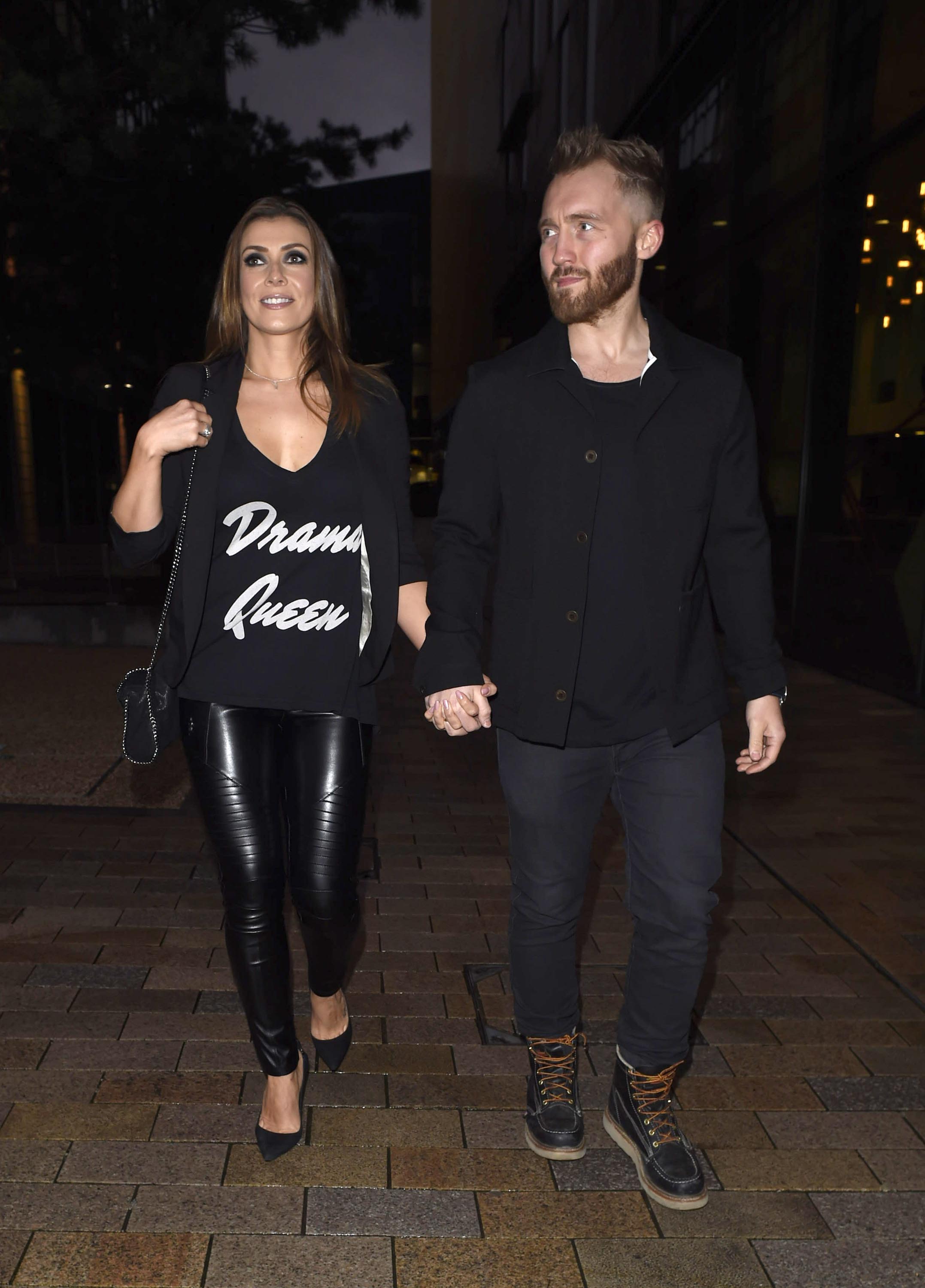 Kym Marsh at Laundrette Restaurant