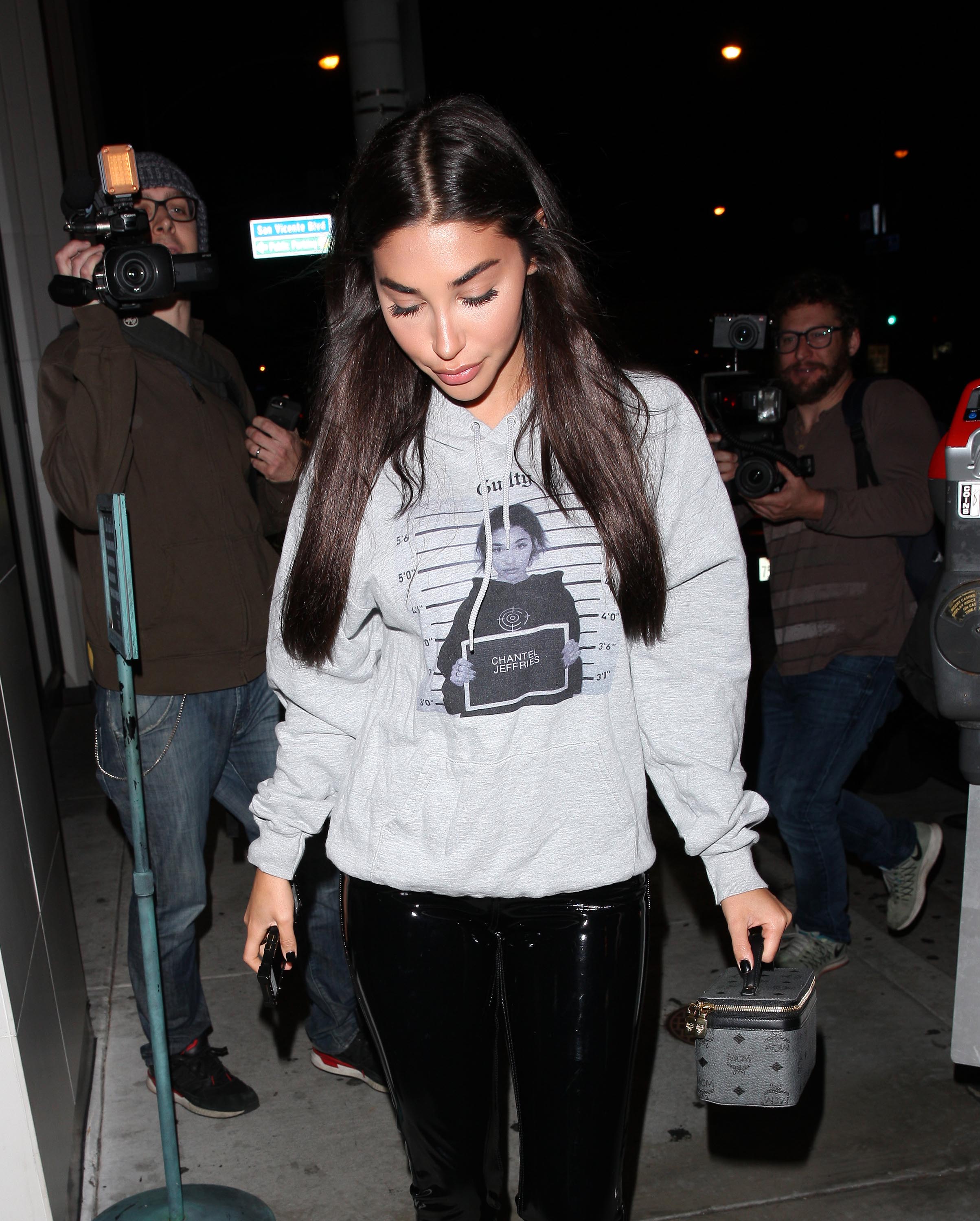 Chantel Jeffries spotted at Catch restaurant