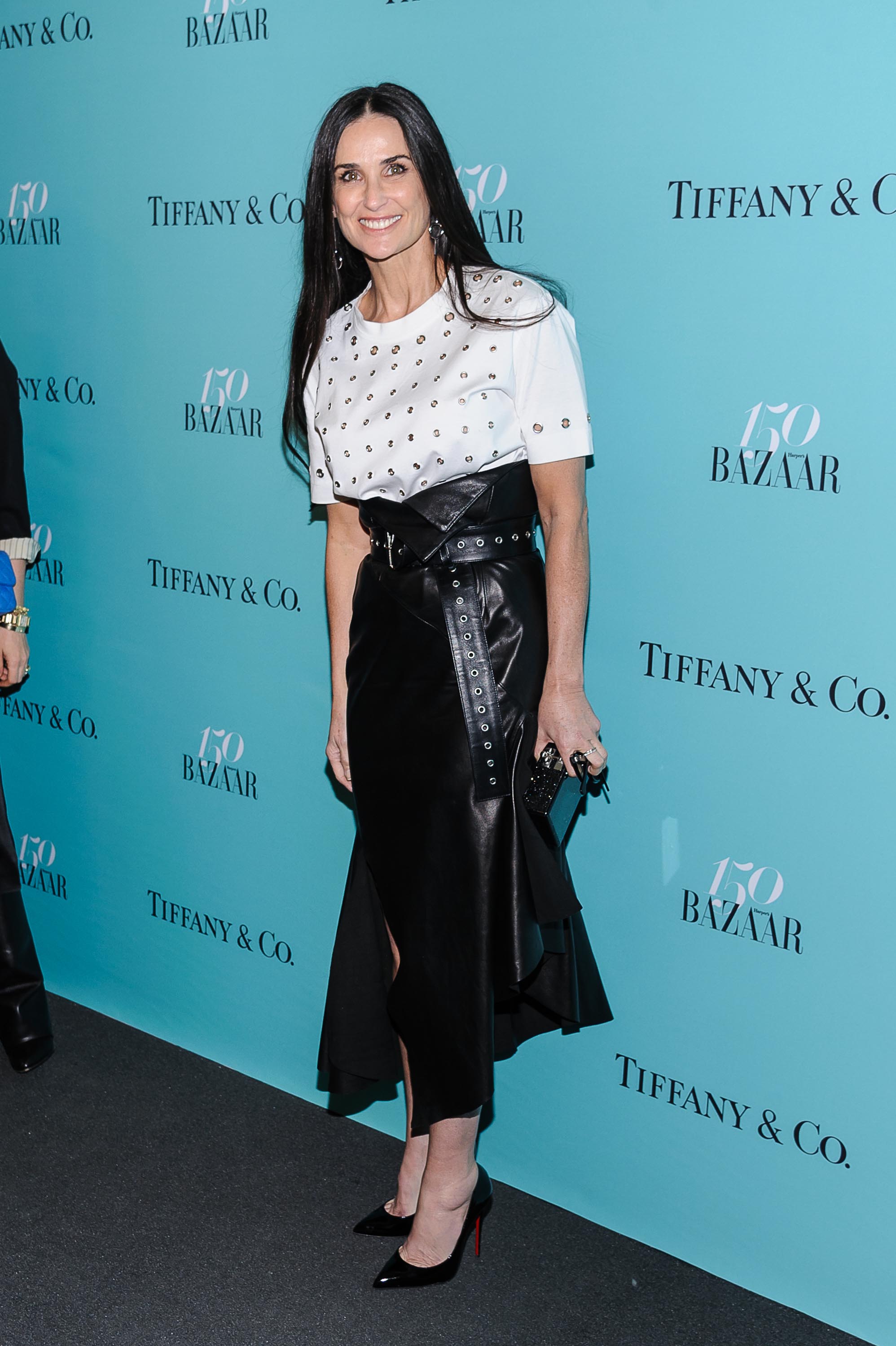 Demi Moore attends Harpers Bazaar & Tiffany Celebrate 150 Years
