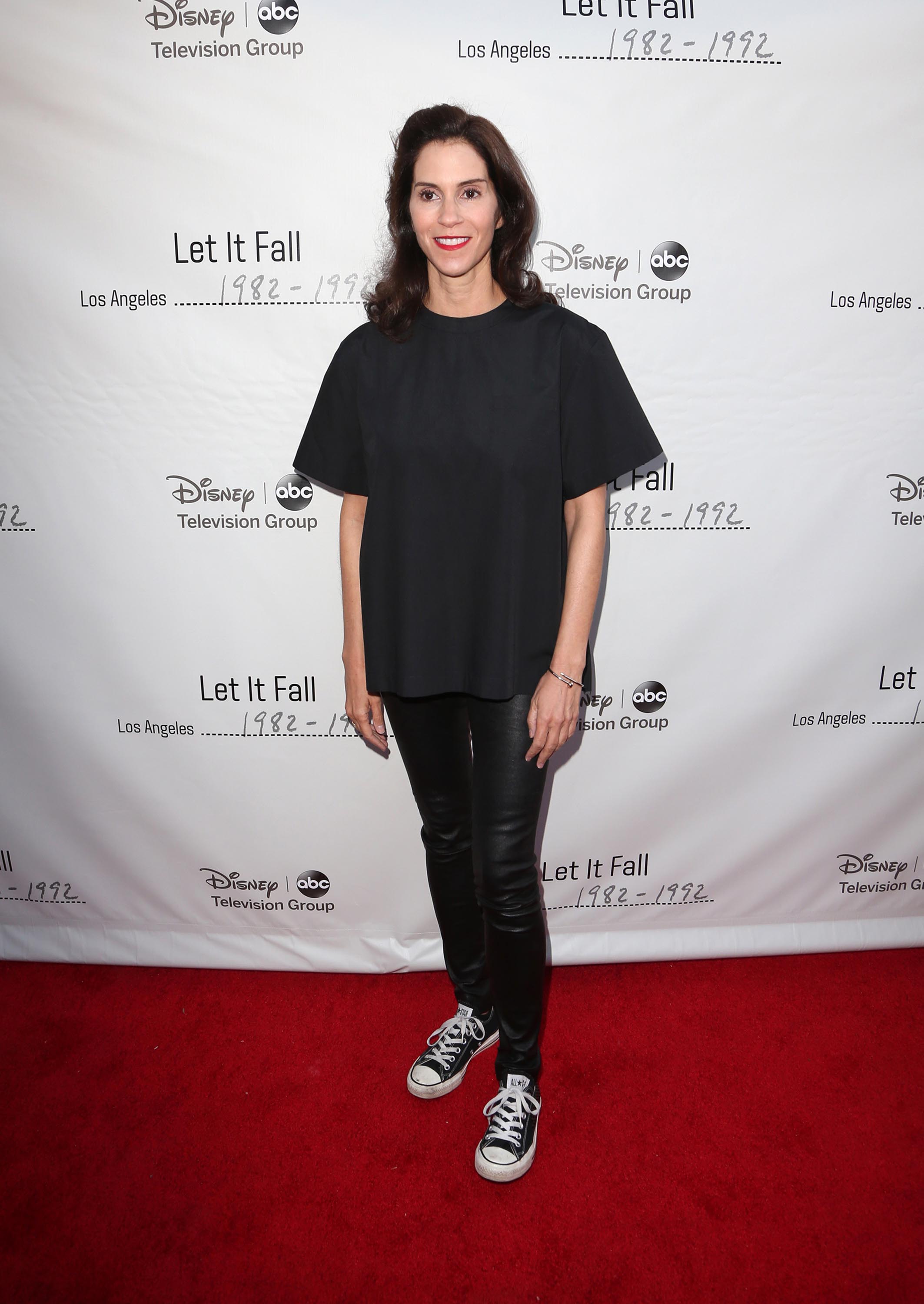 Jami Gertz attends Let It Fall Los Angeles 1982-1992’ TV show premiere