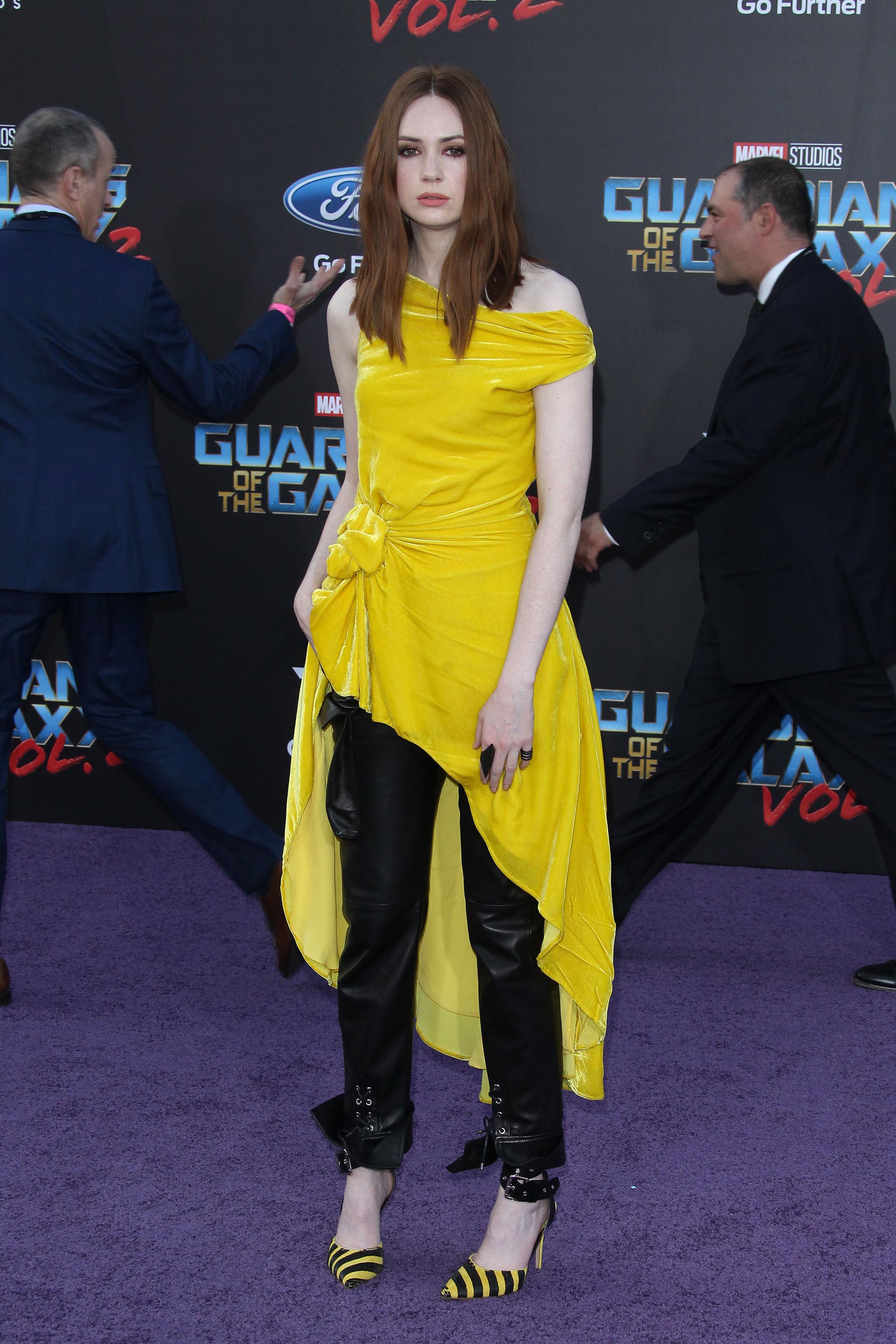 Karen Gillan attends Guardians of the Galaxy Vol. 2 Premiere