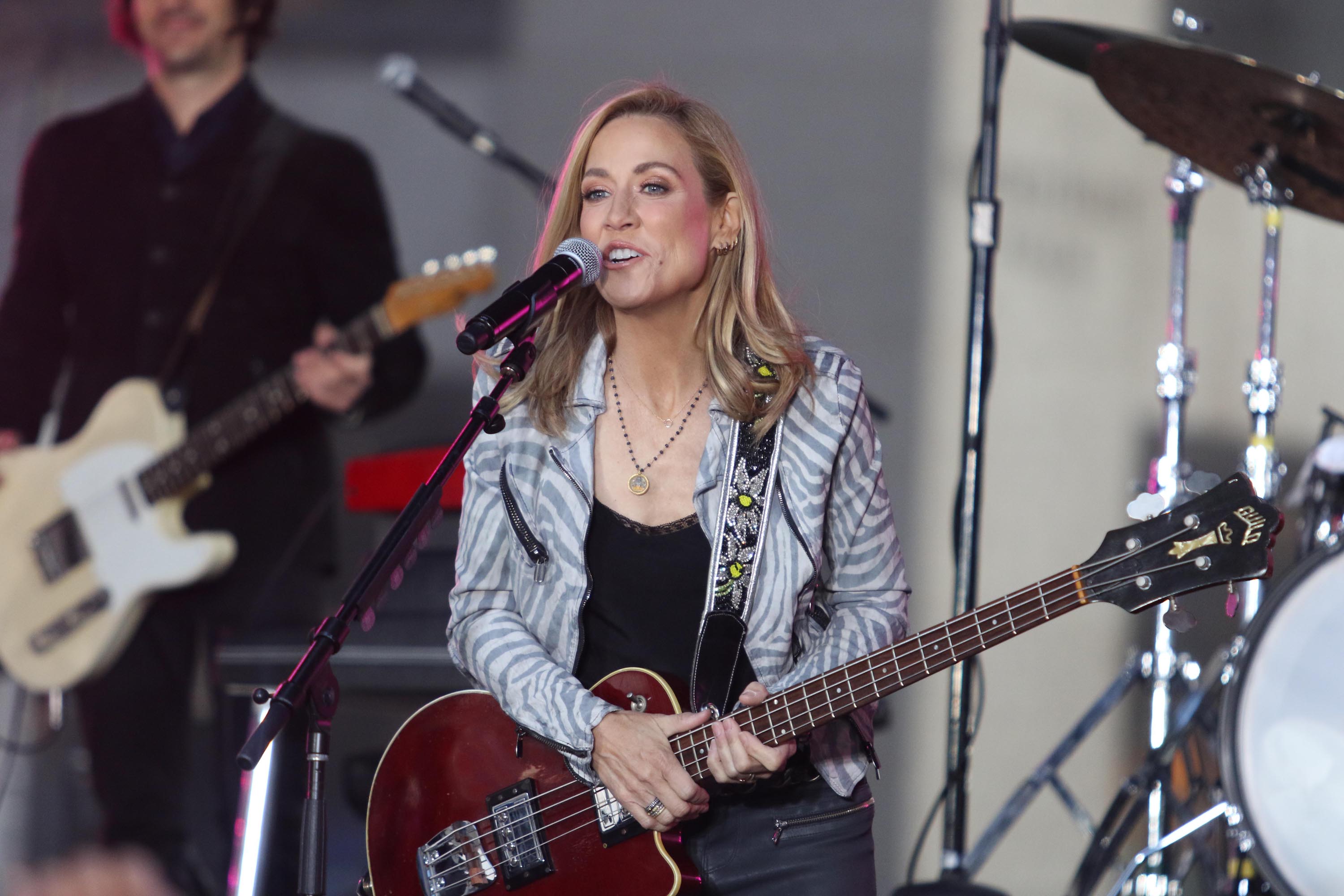 Sheryl Crow NBC performs at Today Show