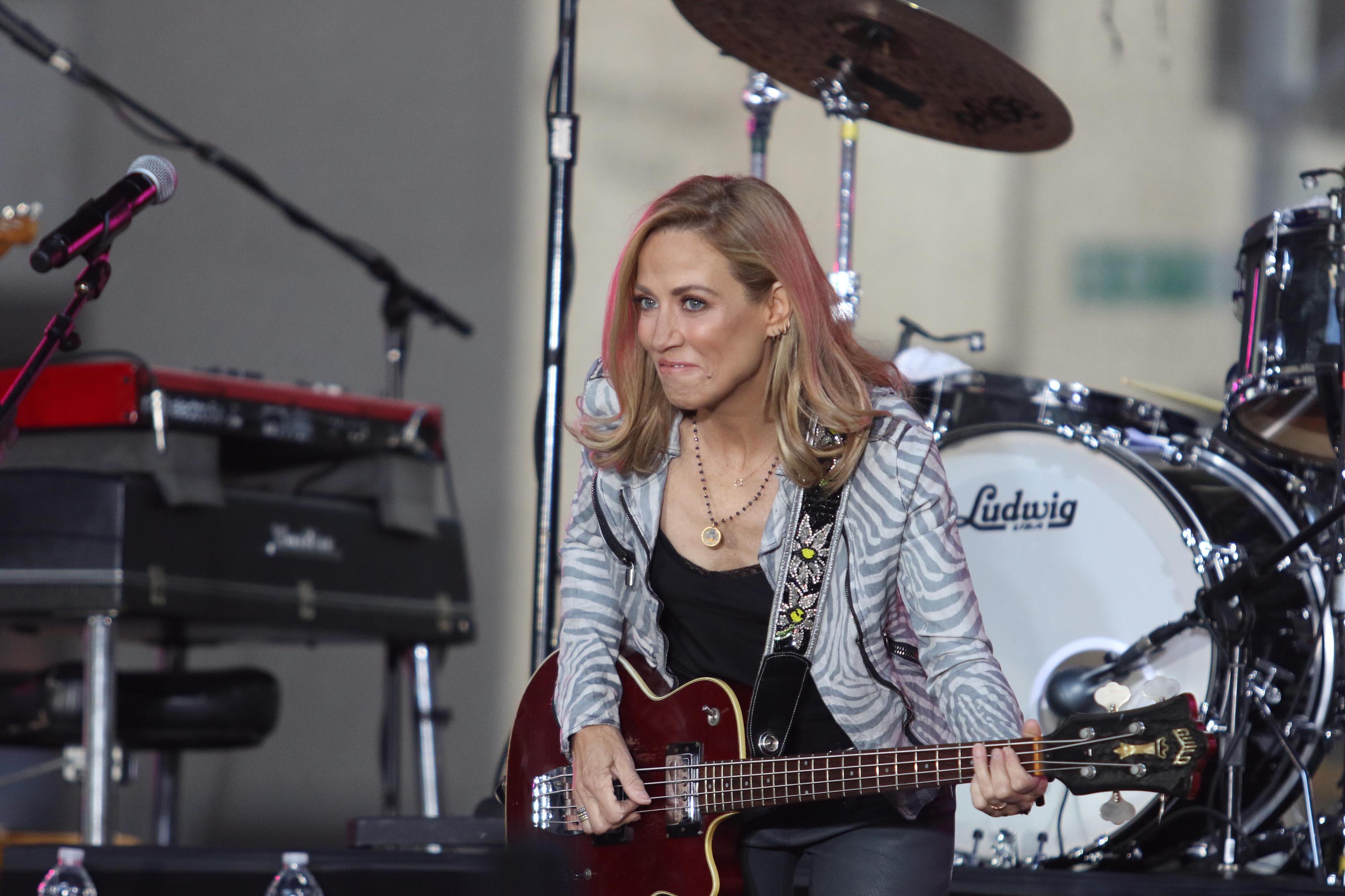 Sheryl Crow NBC performs at Today Show