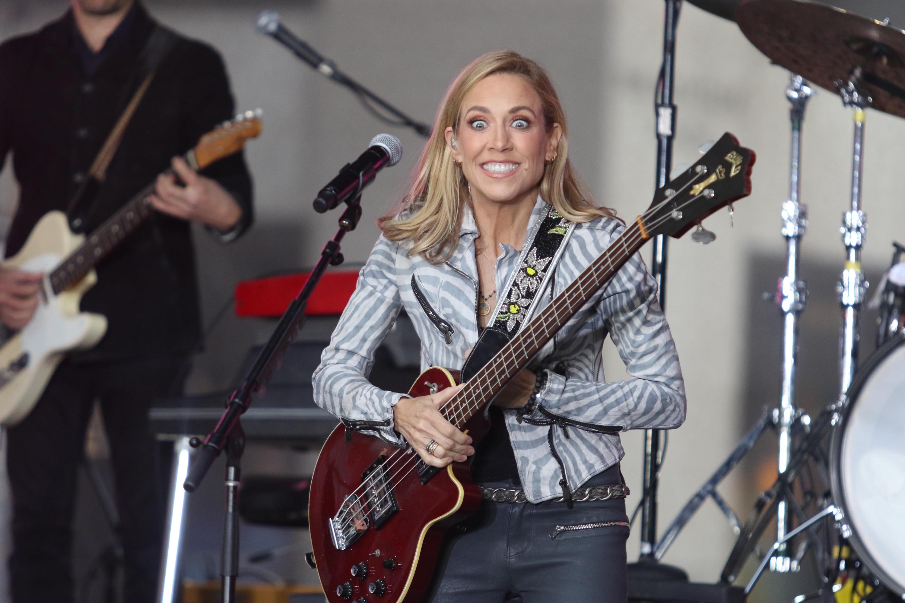 Sheryl Crow NBC performs at Today Show