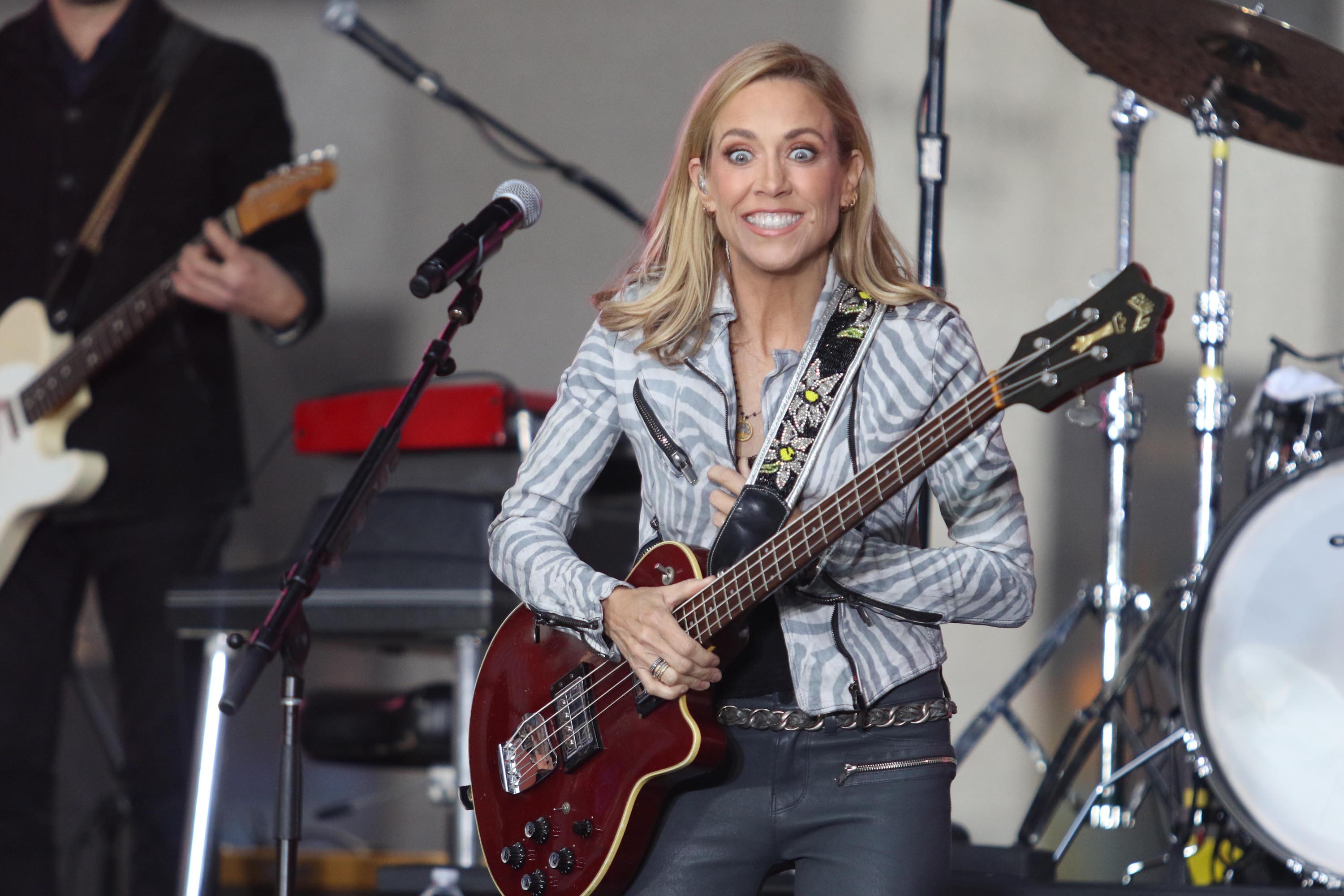 Sheryl Crow NBC performs at Today Show