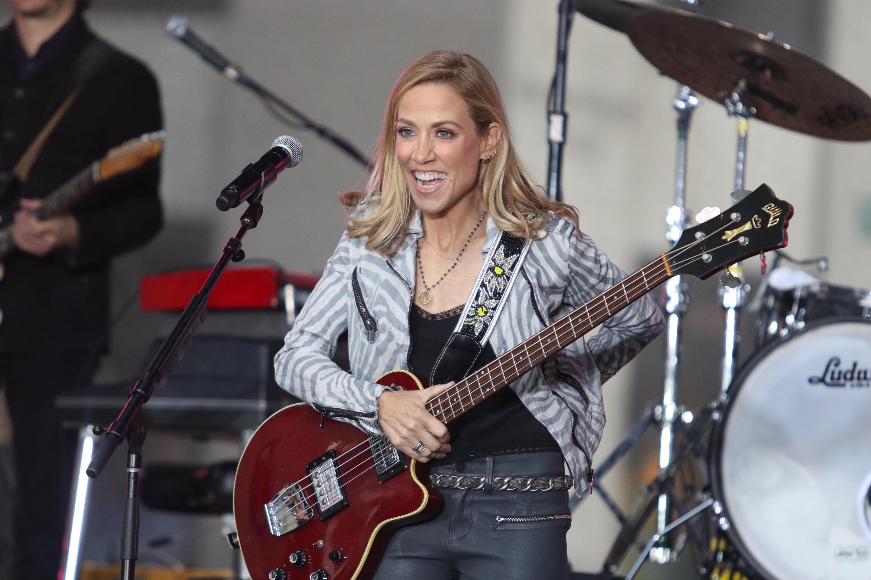 Sheryl Crow NBC performs at Today Show