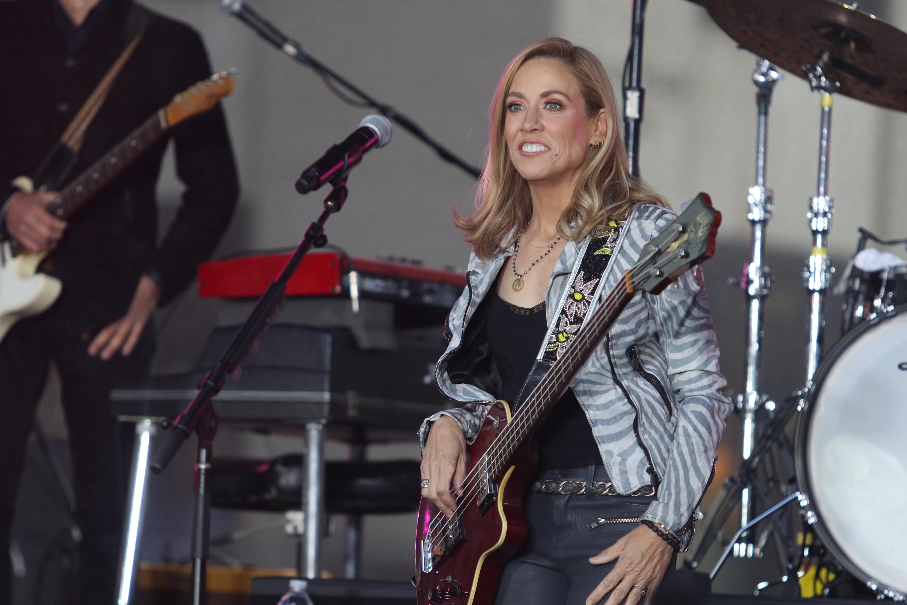 Sheryl Crow NBC performs at Today Show